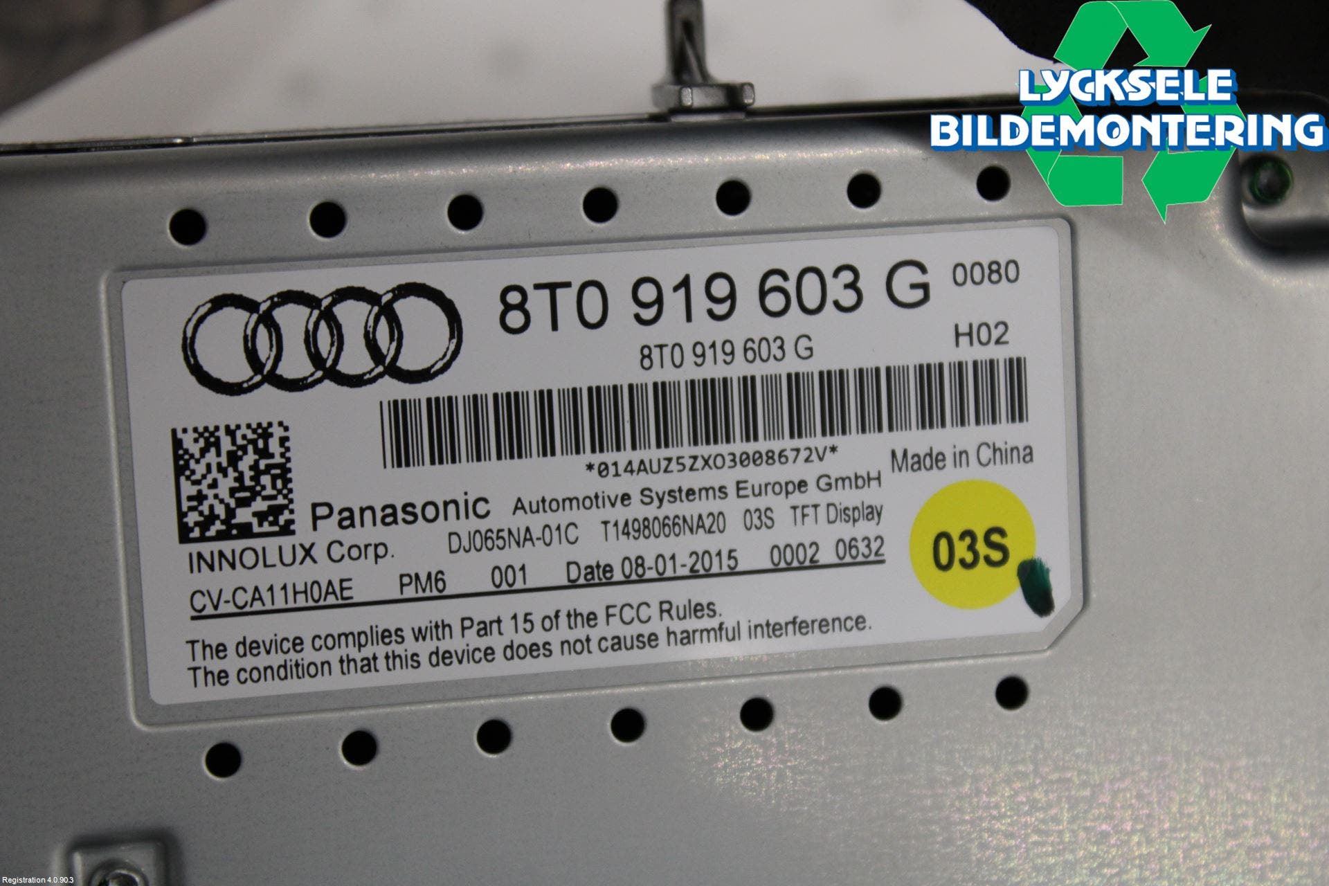 Audi A4 12-15 Färddator