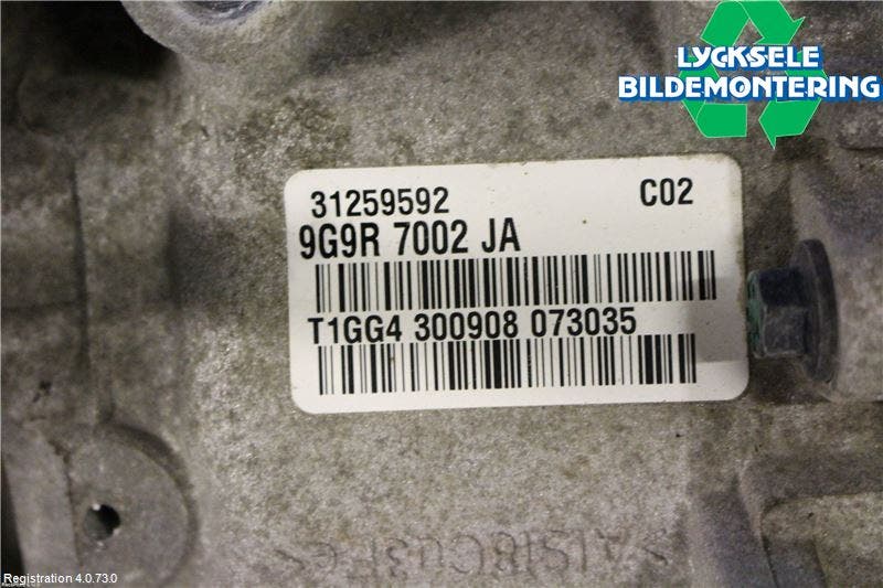 Volvo V70 08-13 Växellåda Man 6 Vxl