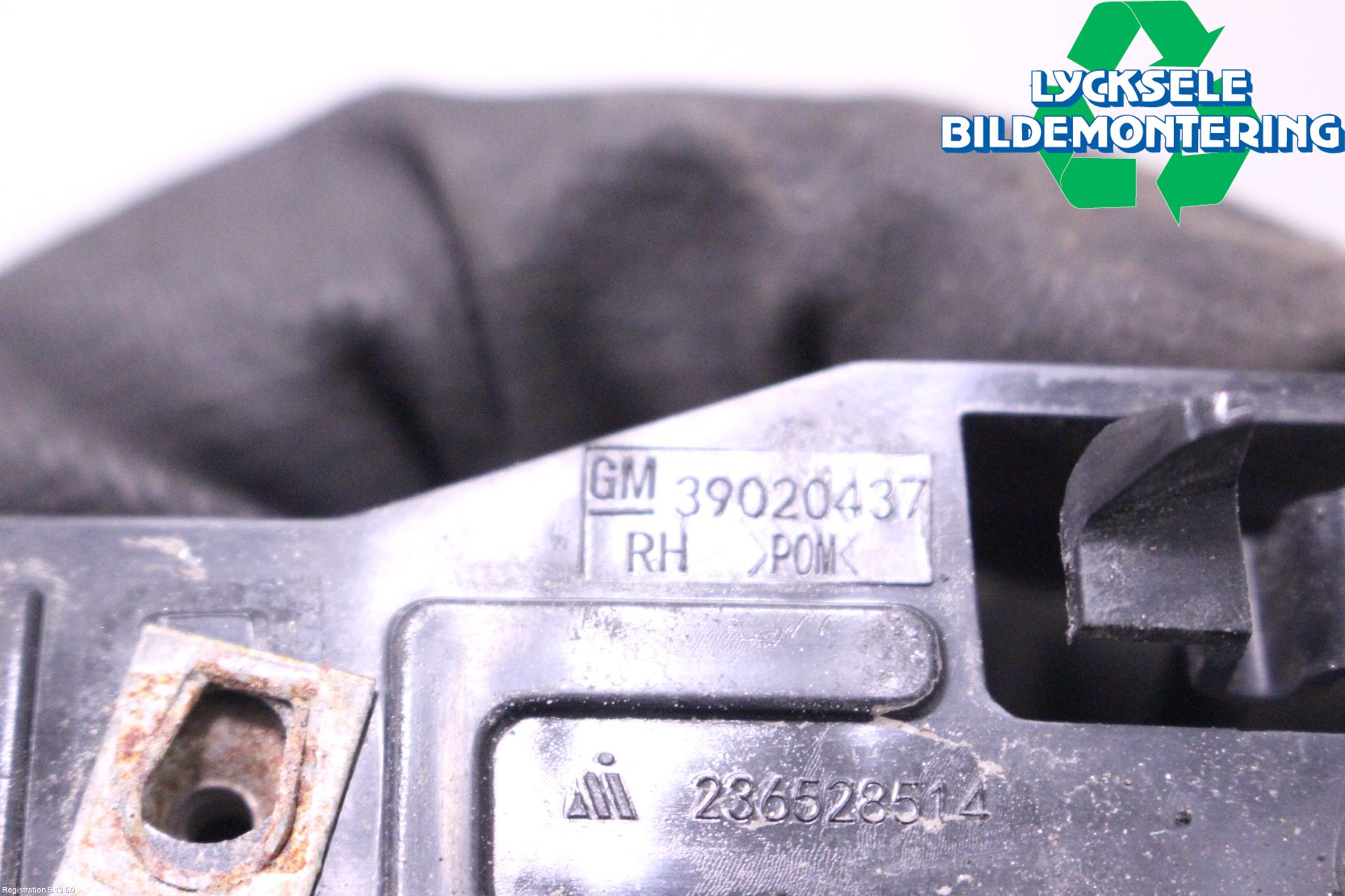 Opel ASTRA K 16-22 Stötfångarfäste Fram Hö