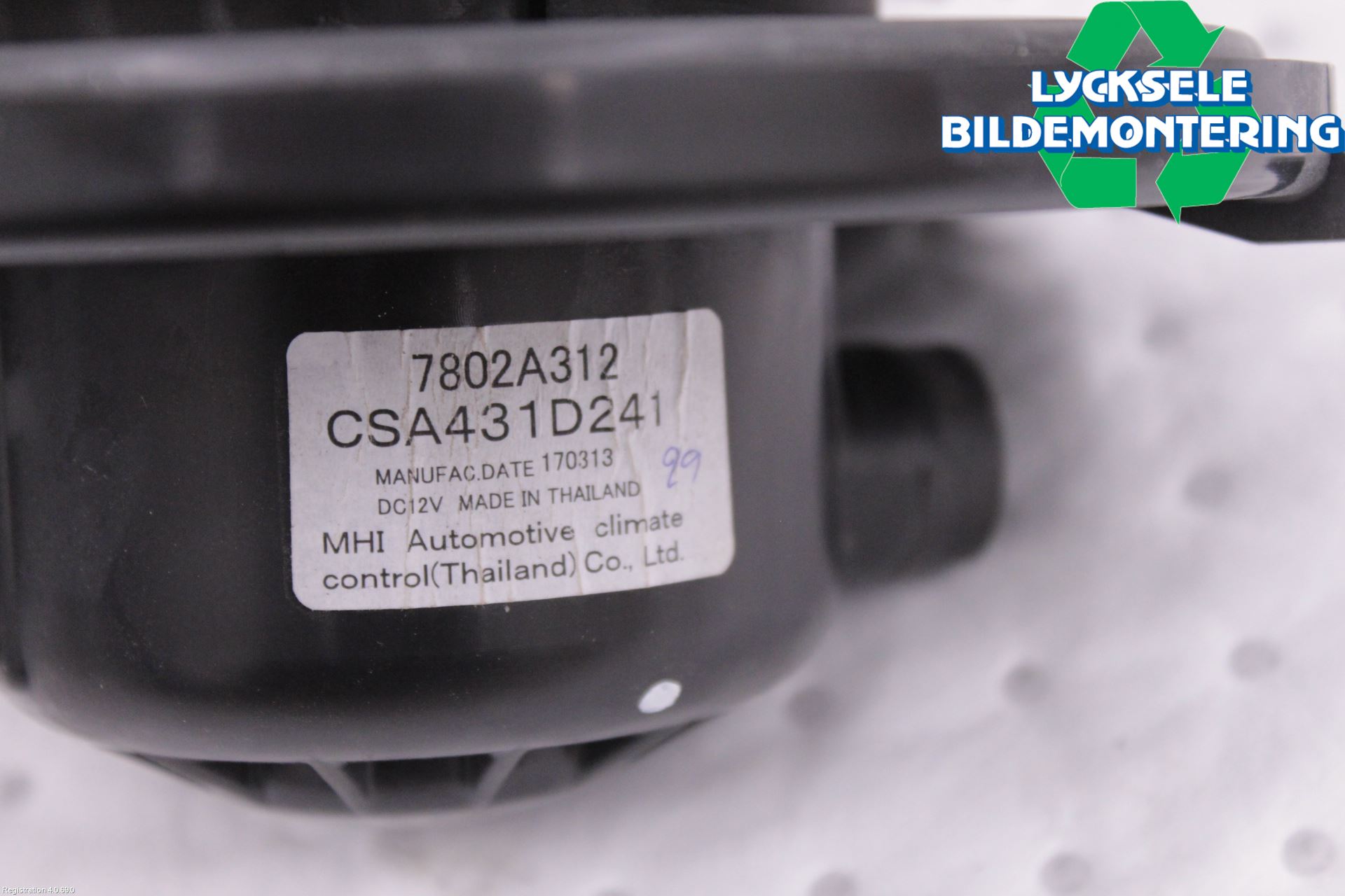 Mitsubishi L200 16-23 Ac Värmefläkt