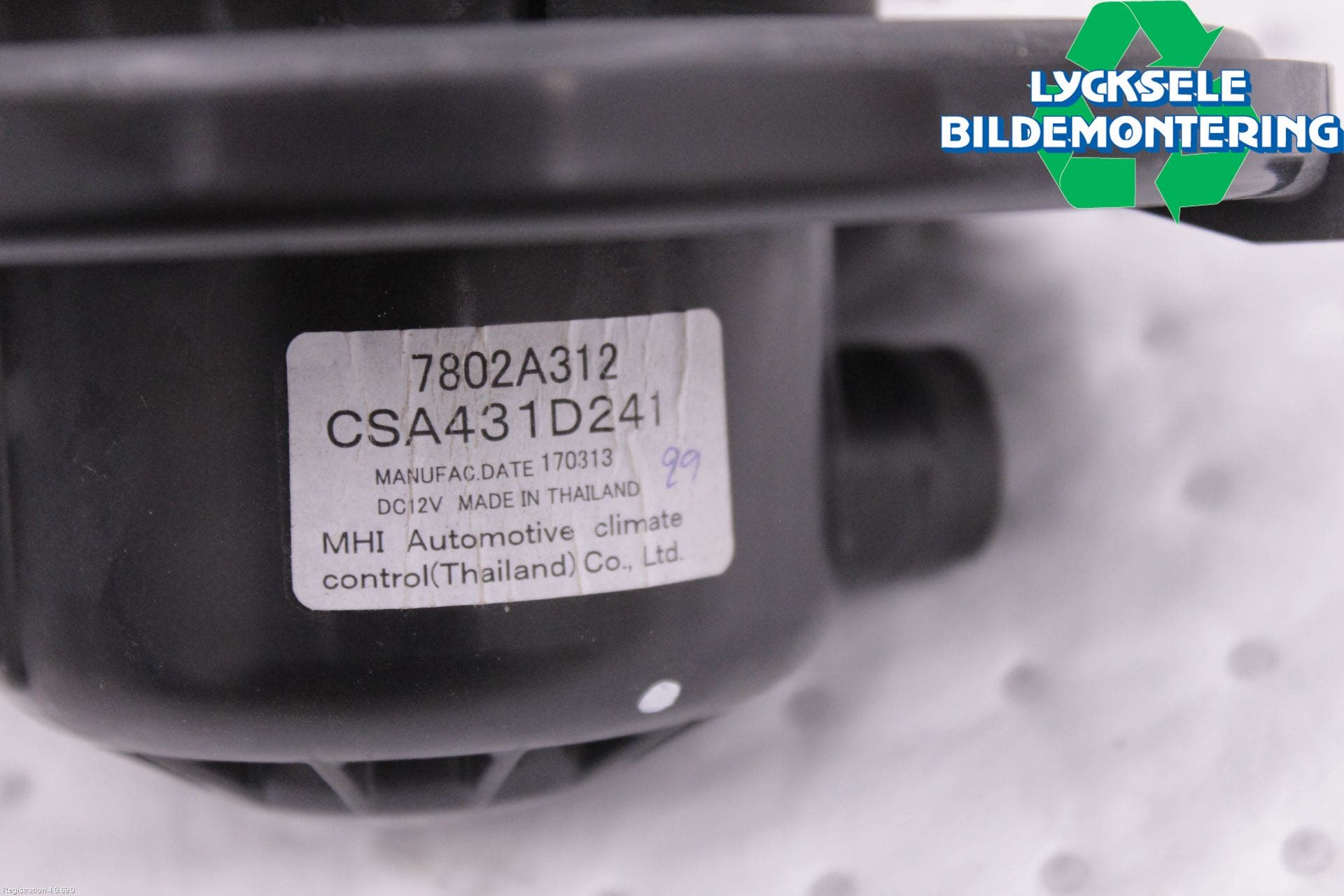 Mitsubishi L200 16-23 Ac Värmefläkt