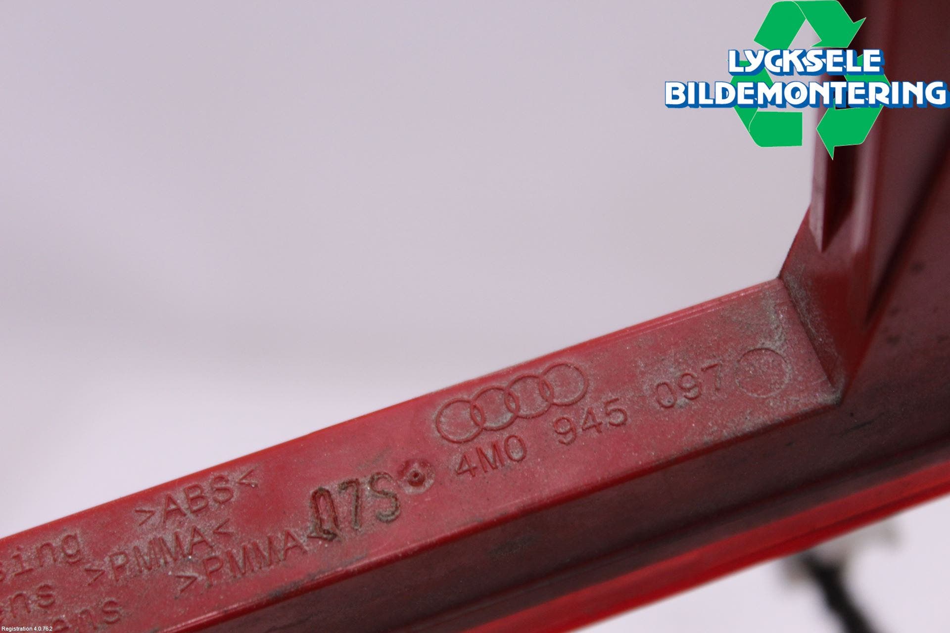 Audi A4/S4 B9 20- Bromsljus Bakruta