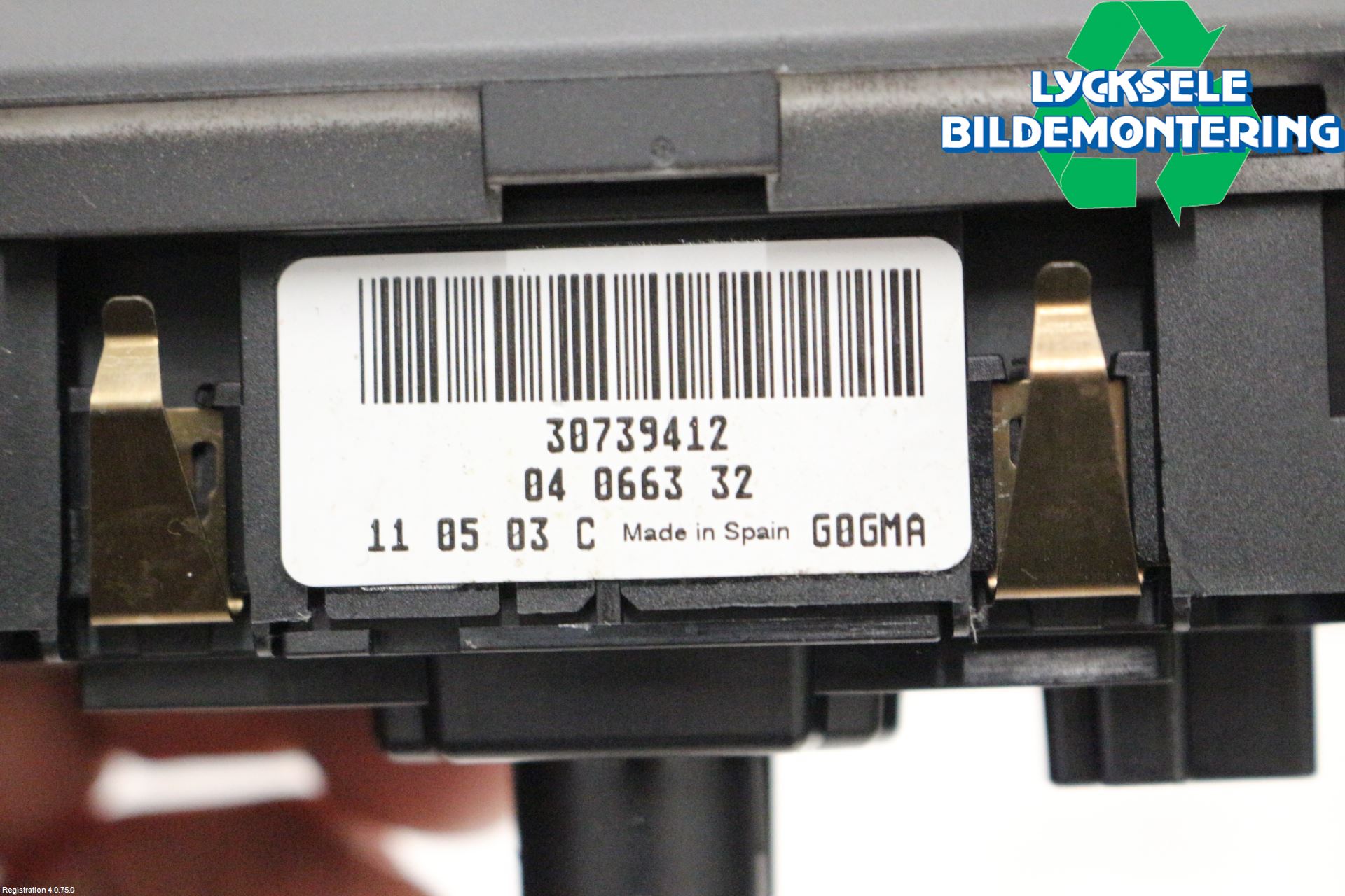 Volvo XC60 09-13 Strömställare Ljus