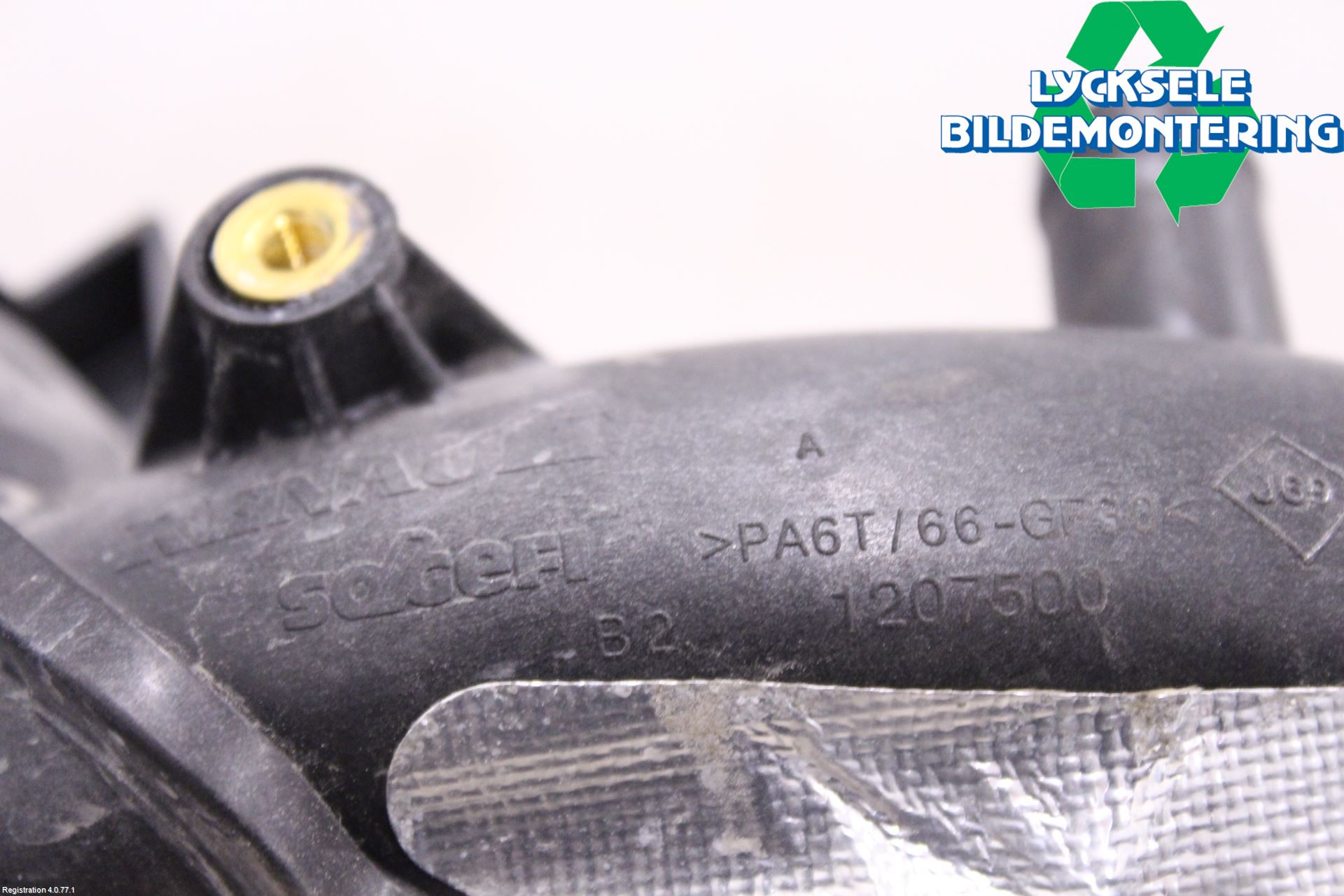 Nissan PULSAR Laddluft-Intercoolerrör