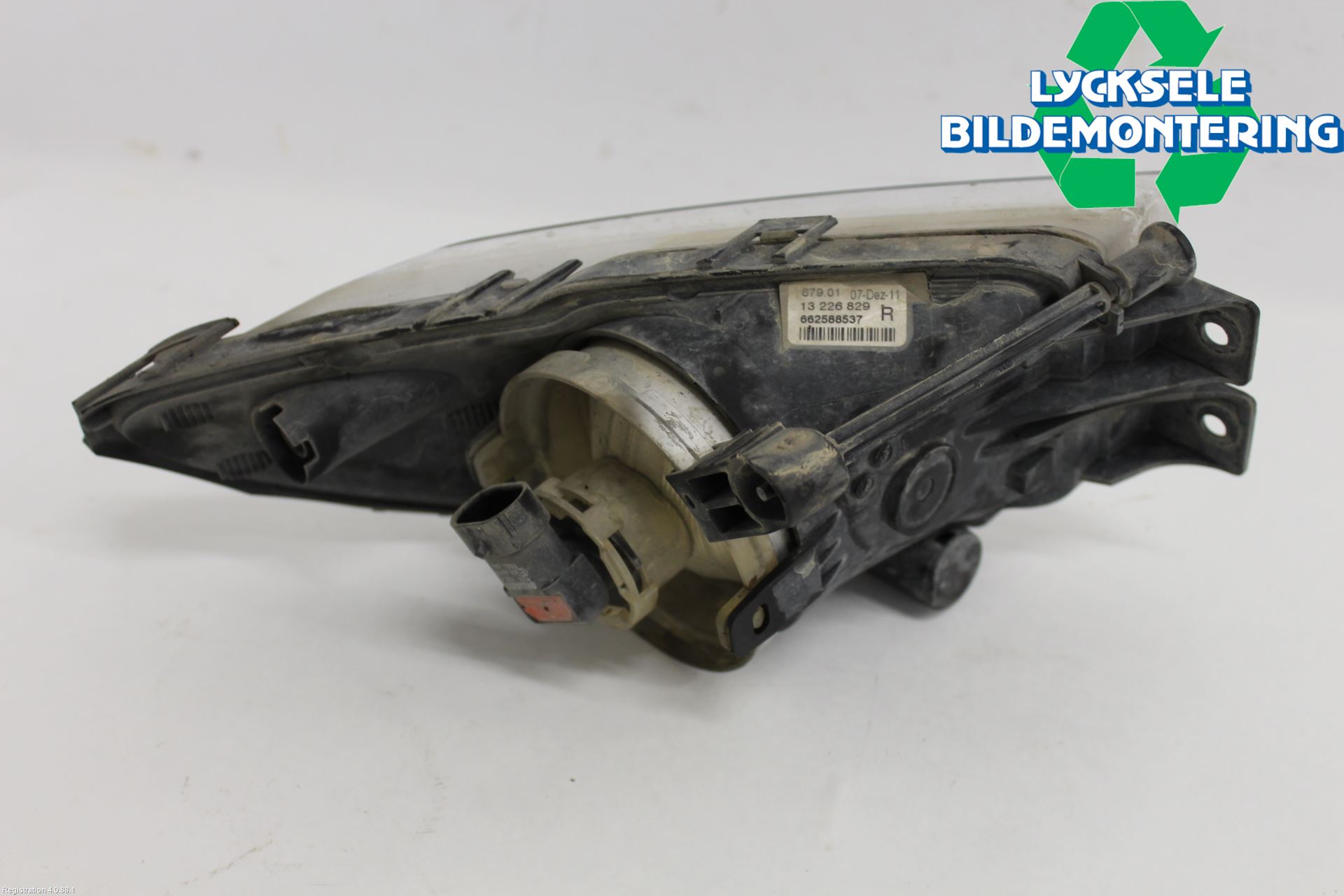 Opel INSIGNIA 09-16 Dimljus-Varselljus Fram