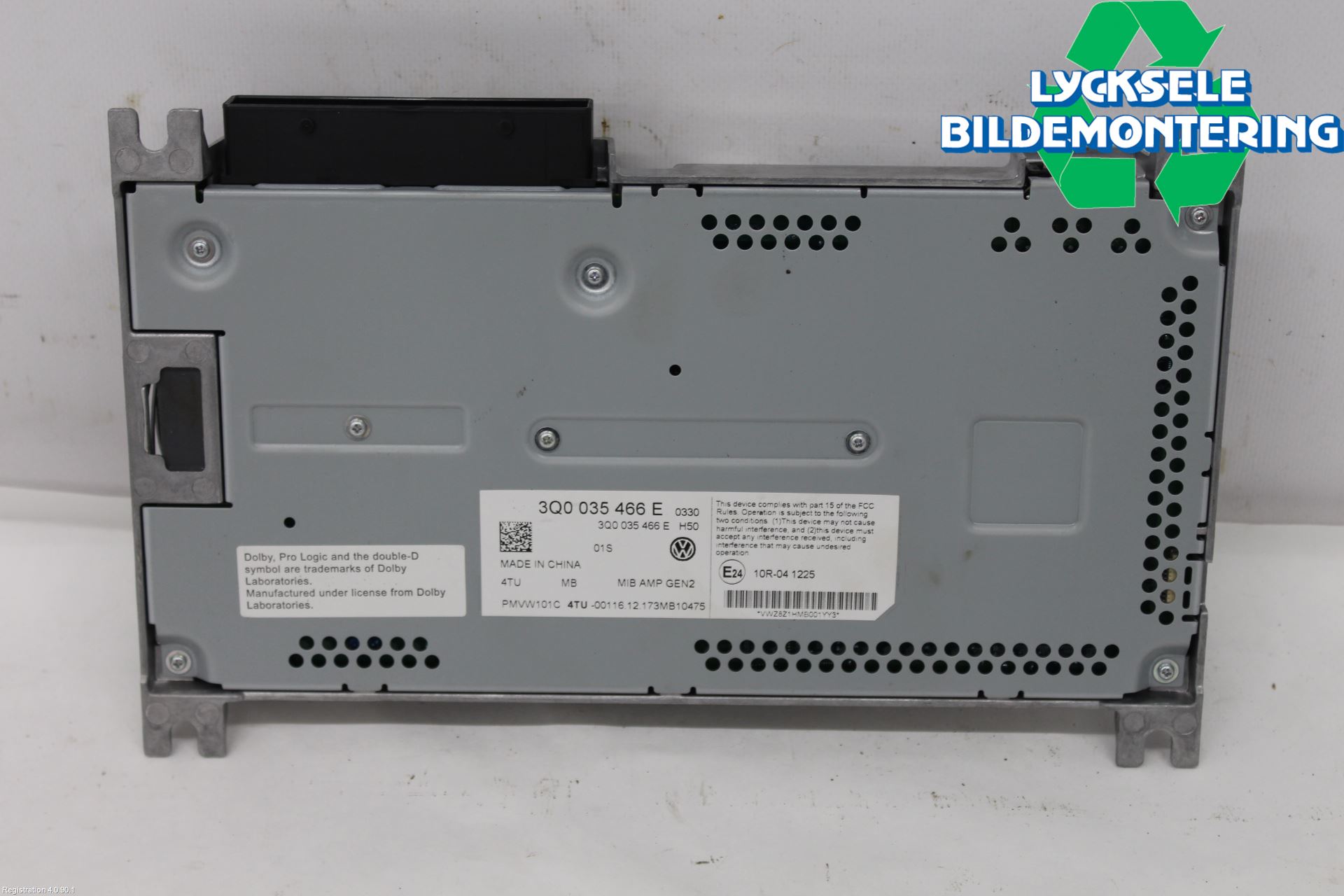 Volkswagen VW TOUAREG CR 18- Radio-Stereo Förstärkare