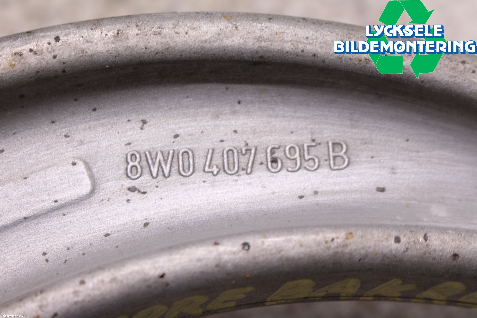 Audi A4/S4 B9 16-19 Bärarm Fram Undre Vä