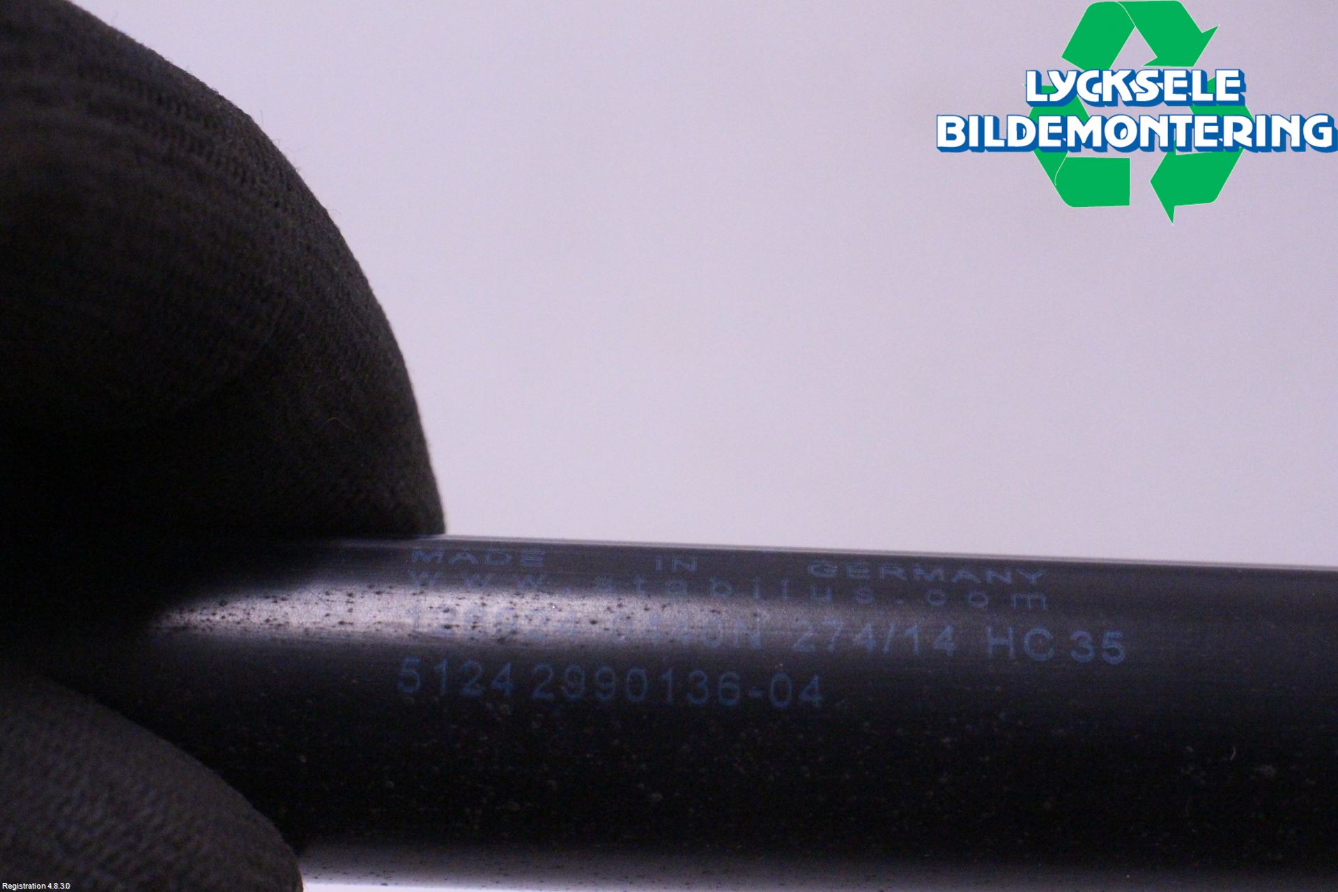 BMW X1 E84 10-15 Gasfjäder Baklucka