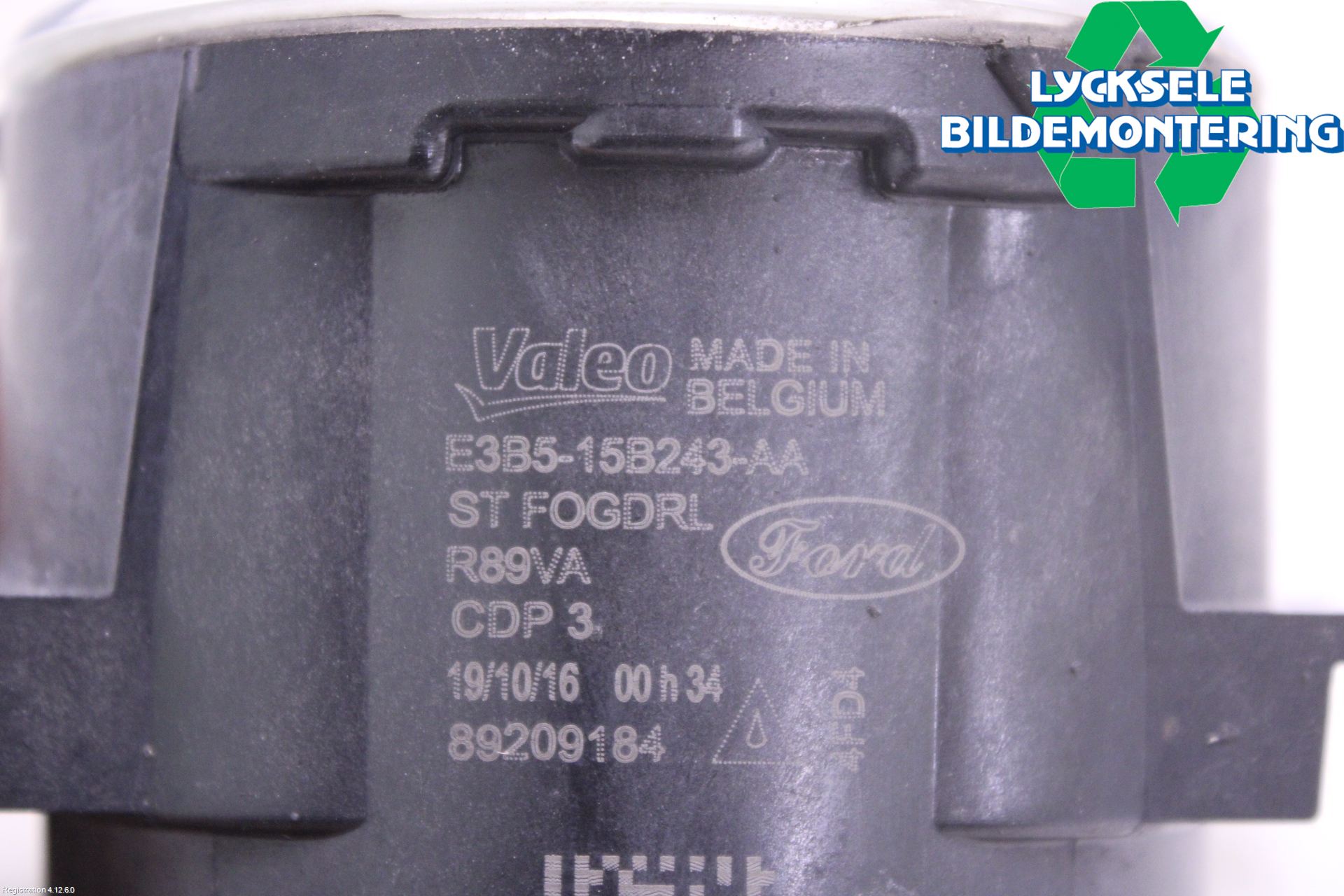 Ford KA+ 16-20 Dimljus-Varselljus Fram