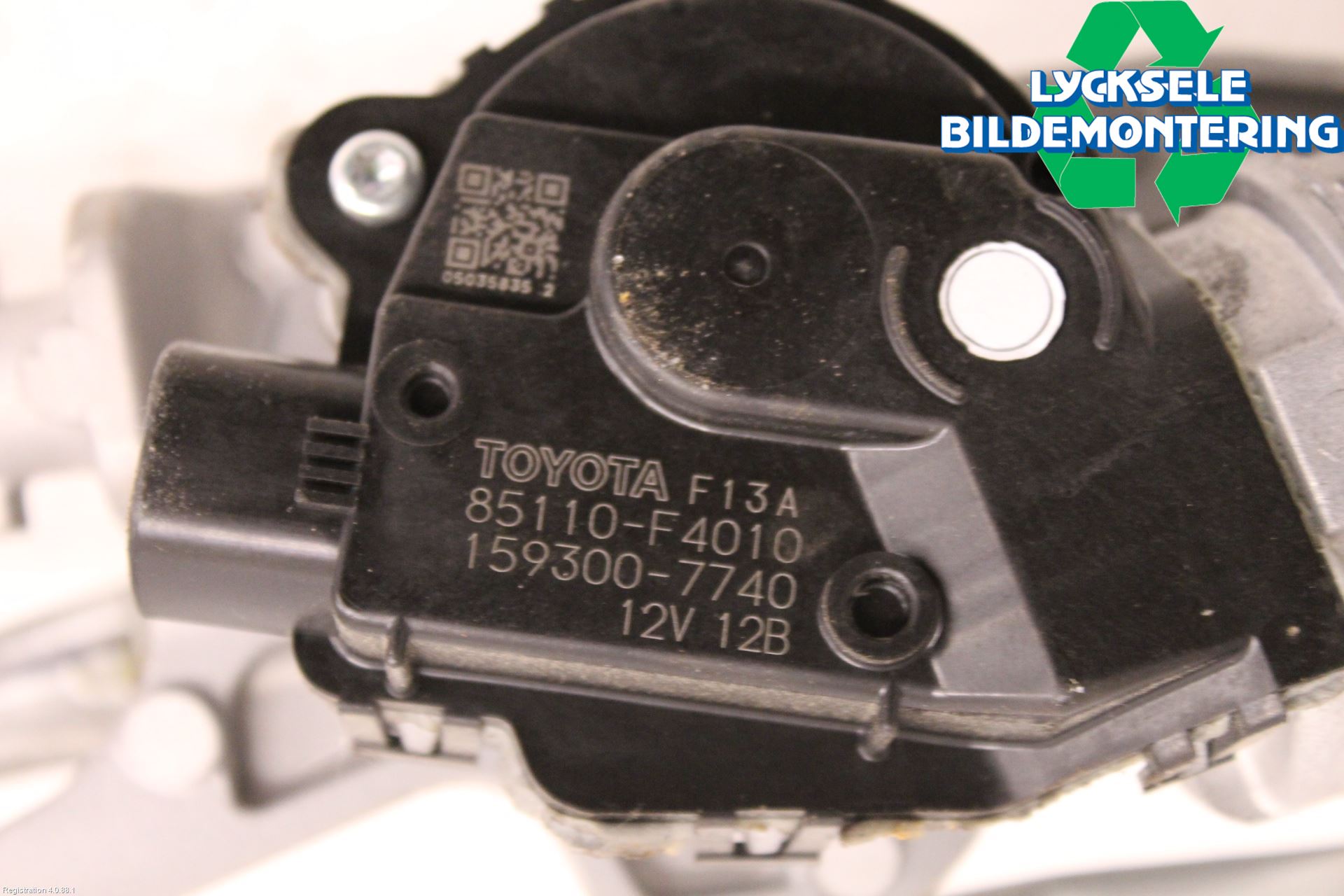 Toyota C-HR 16-23 Torkarmotor Vindruta