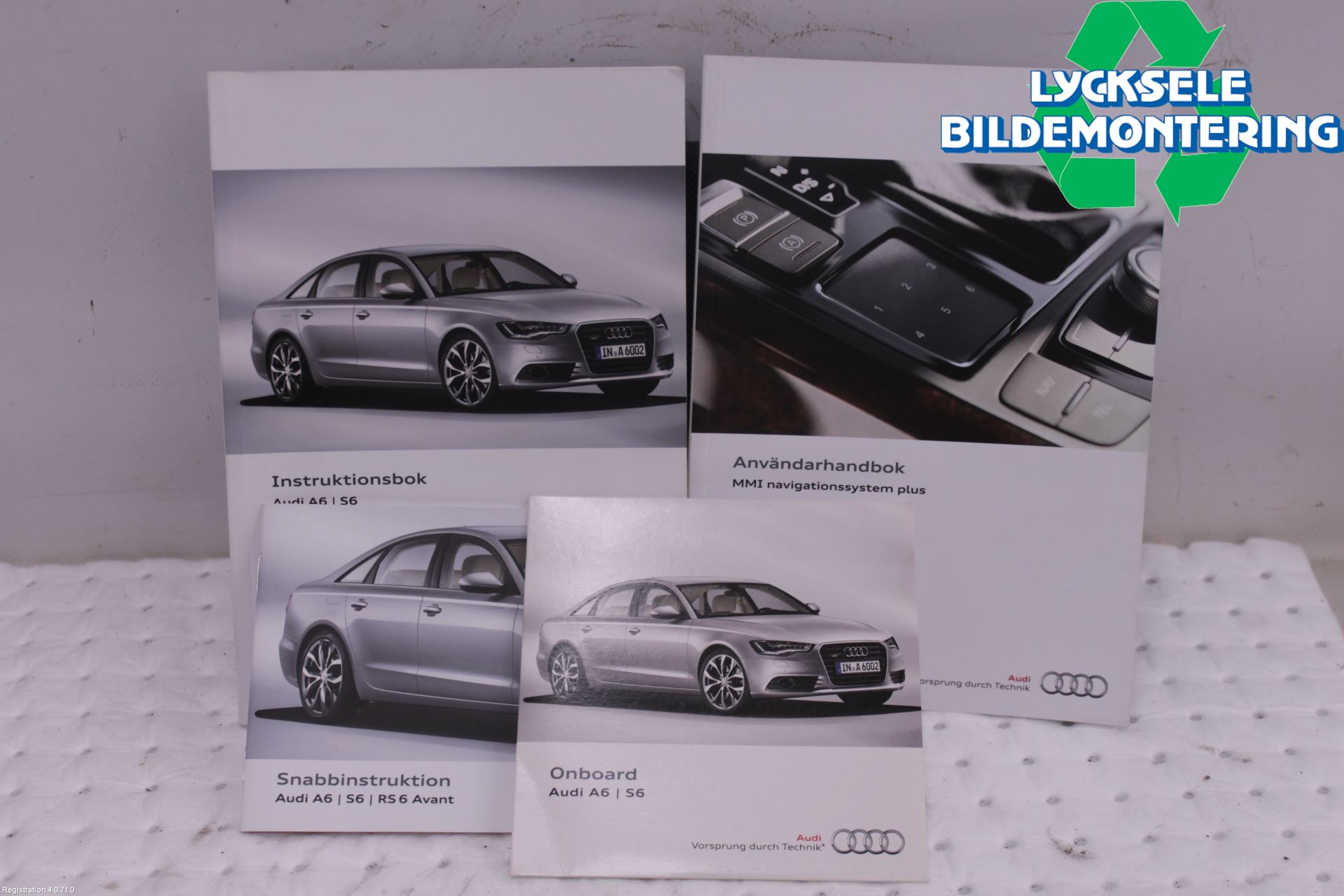 Audi A6 ALLROAD 12-18 Instruktionsbok