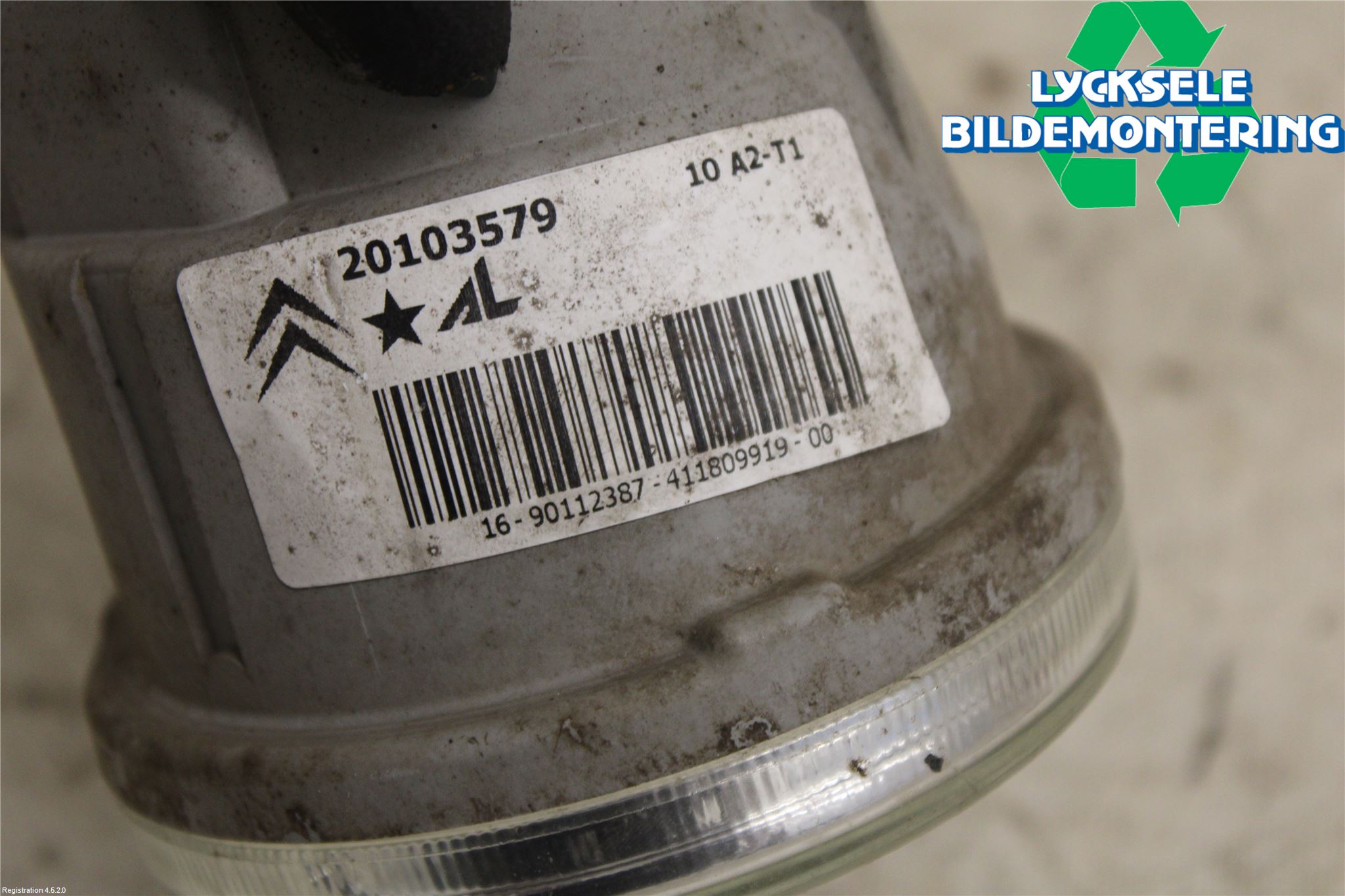 Citroen BERLINGO 08-18 Dimljus-Varselljus Fram