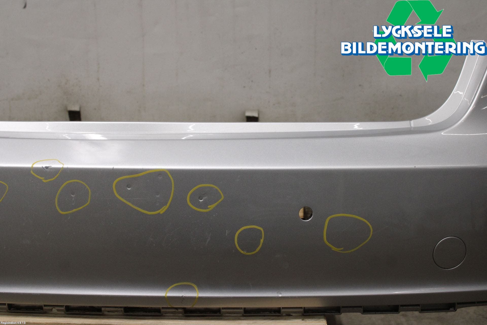 Audi A5 07-16 Stötfångarbeklädnad Bak