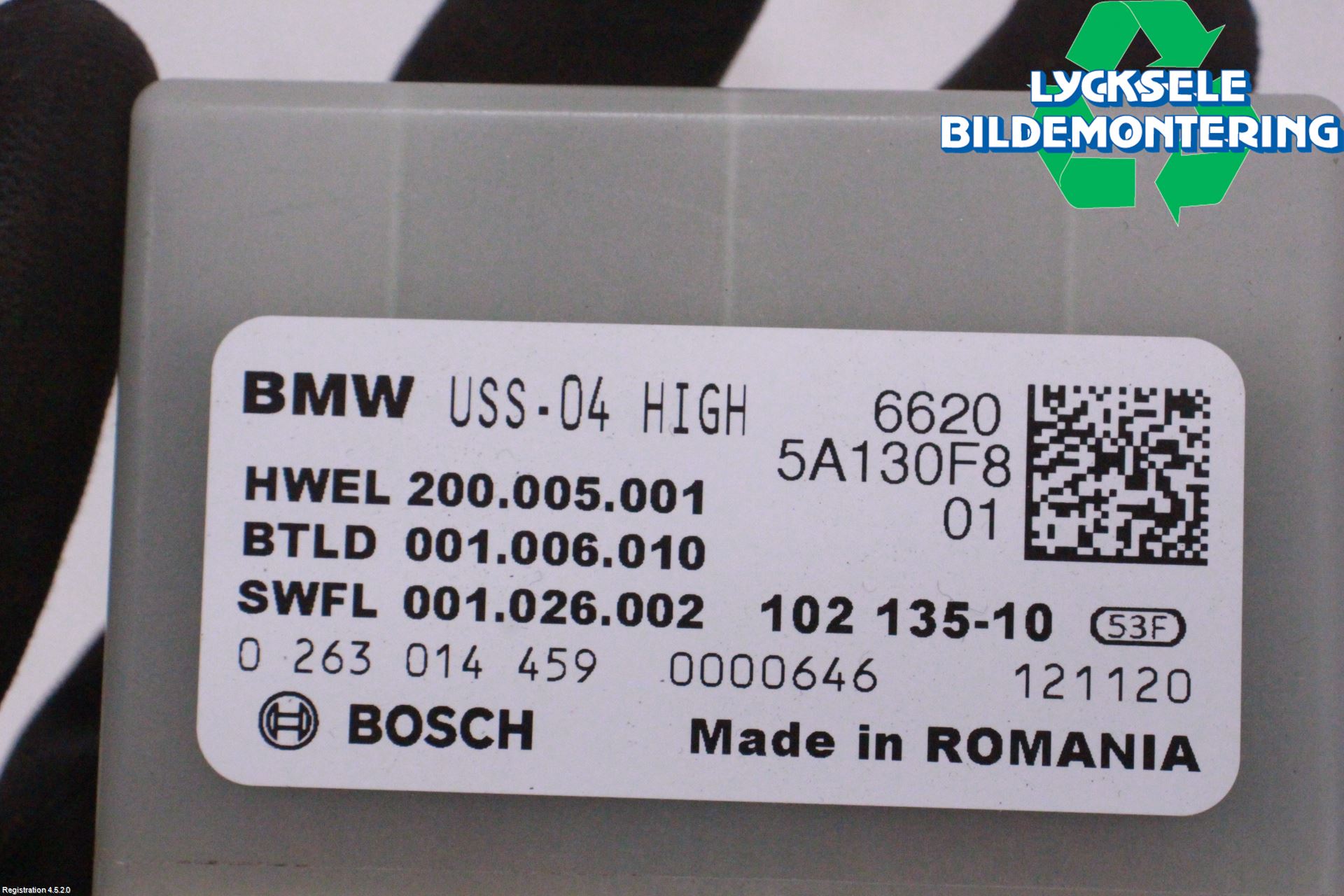 BMW 5 G30/G31/F90 17-23 Styrenhet Parkeringshjälp