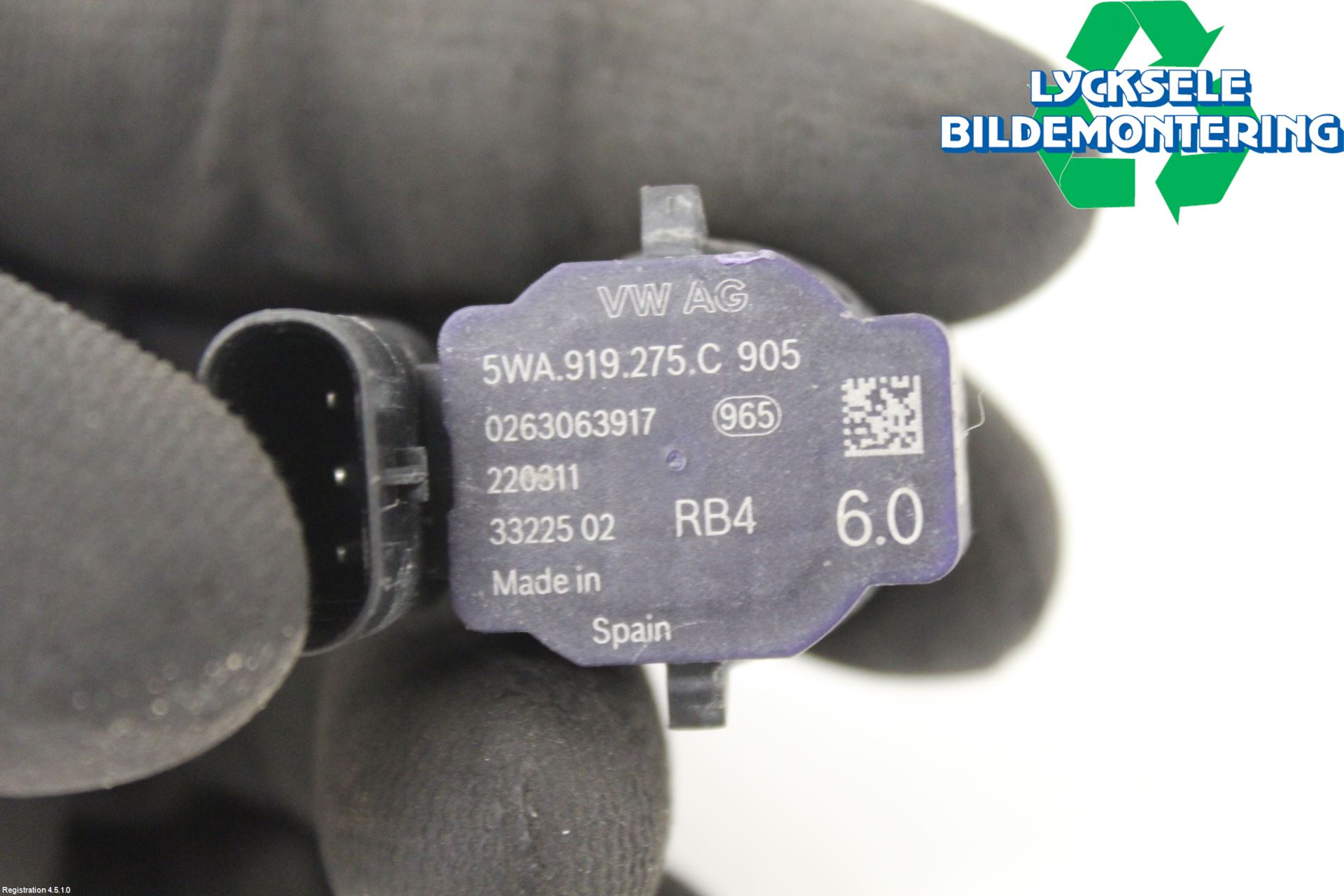 Volkswagen VW ID.4 21- Parkeringshjälp Backsensor