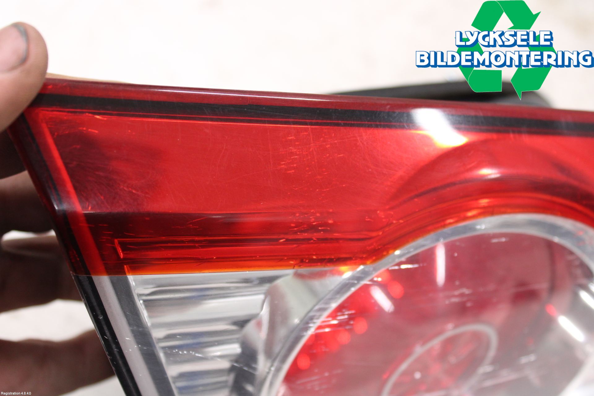 Hyundai SANTA FE  06-12 Bakljus Lucka Vä