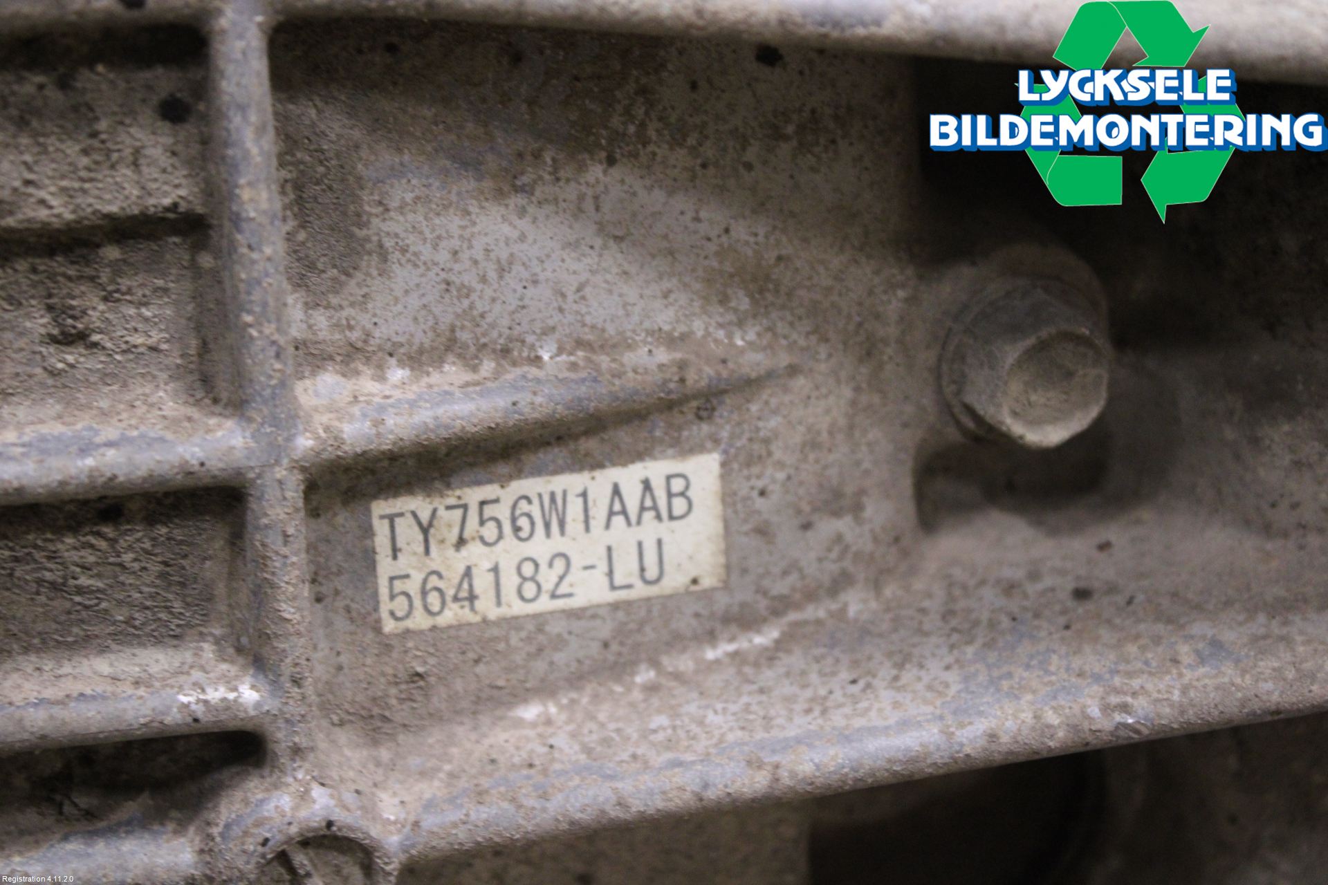 Subaru LEGACY 10-14 Växellåda Man 6 Vxl