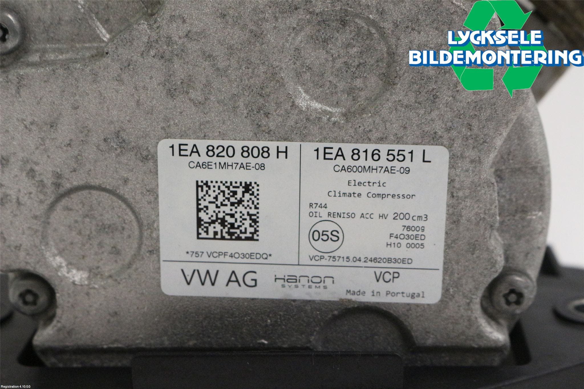 Skoda ENYAQ iV 21- Ac Kompressor