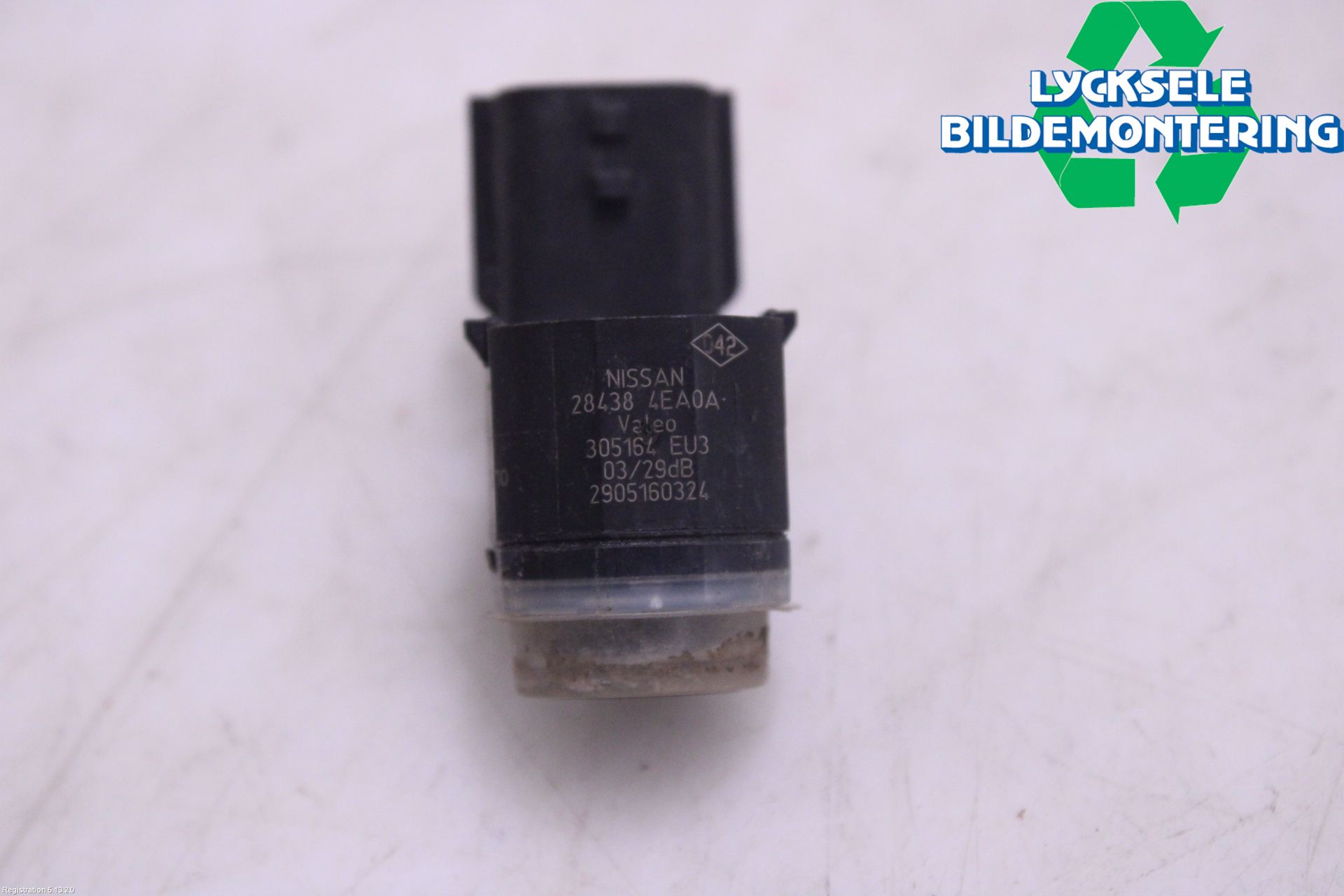 Nissan QASHQAI 14-17 Parkeringshjälp Backsensor