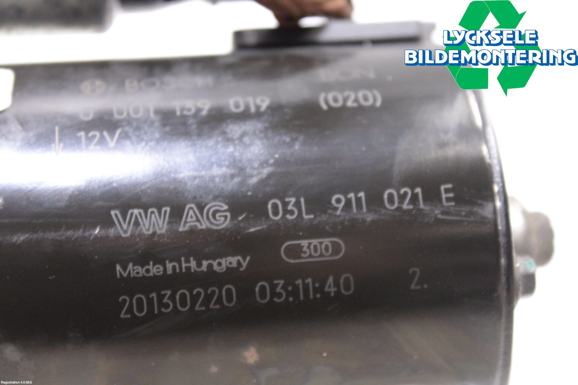 Audi A4 ALLROAD 09-16 Startmotor Diesel