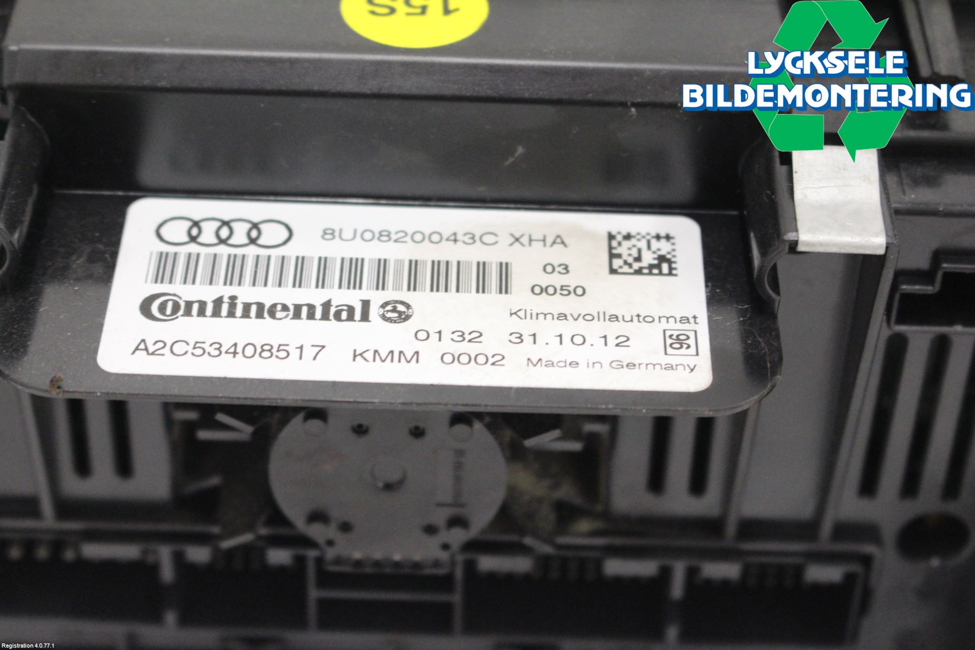 Audi Q3 8U 12-18 Ac Styrenhet Ac Manöveren