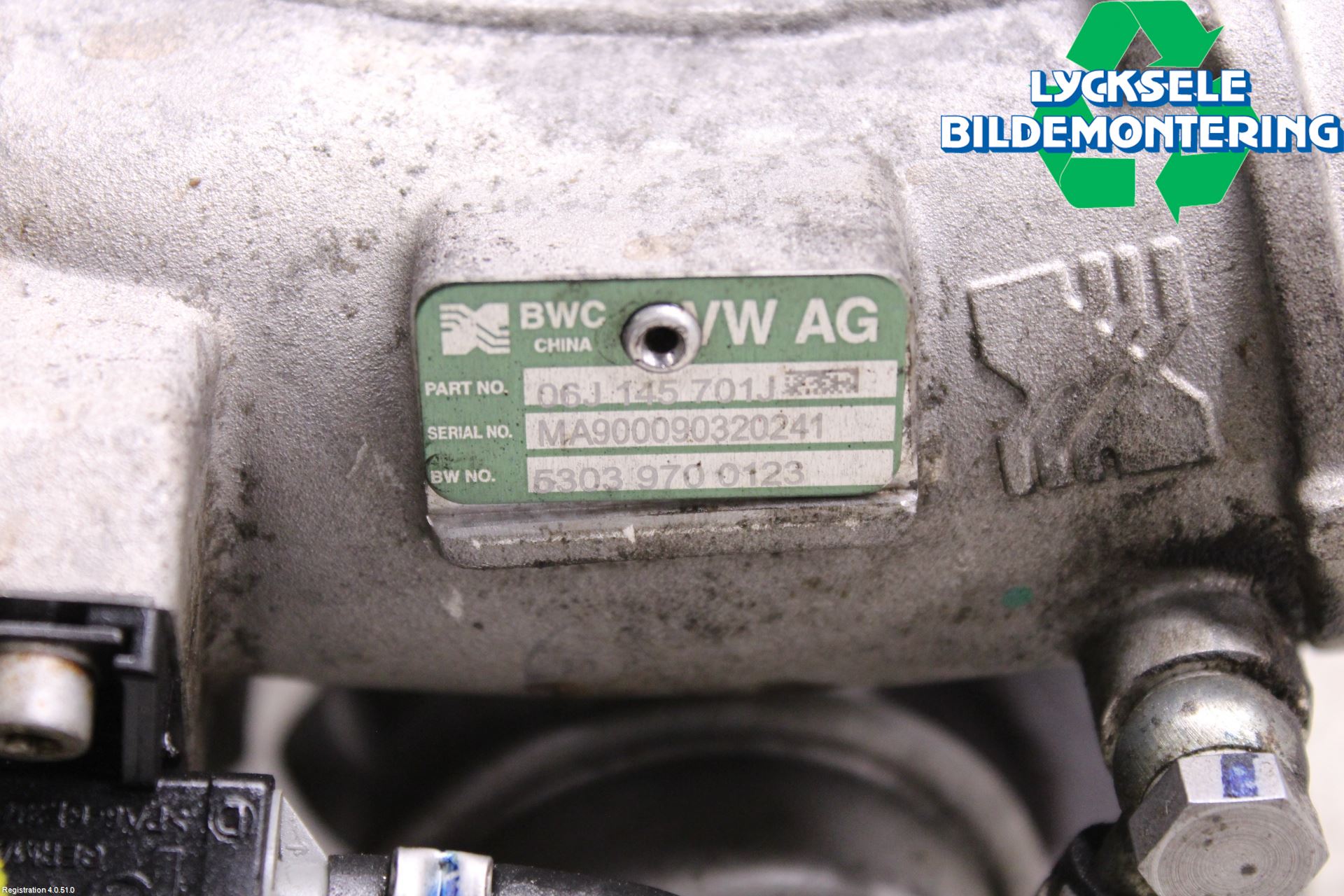 Skoda OCTAVIA (1Z) 05-13 Turboaggregat