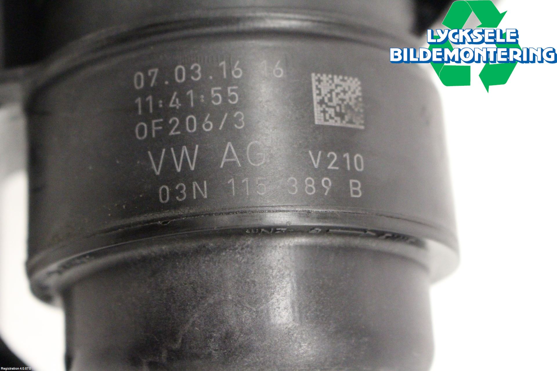 Volkswagen VW CADDY 16-20 Oljefilterhållare