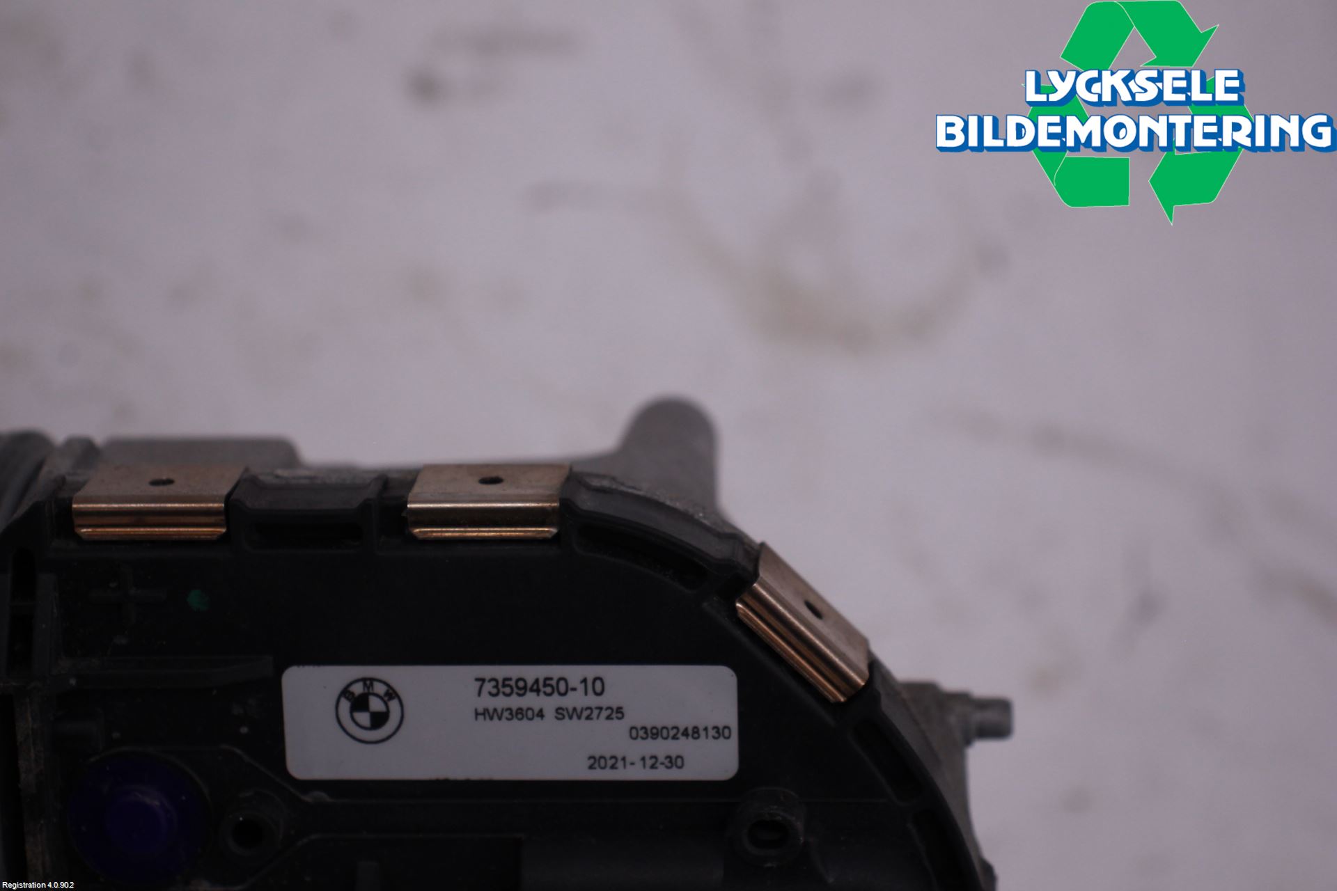 BMW i3 I01 13-22 Torkarmotor Vindruta