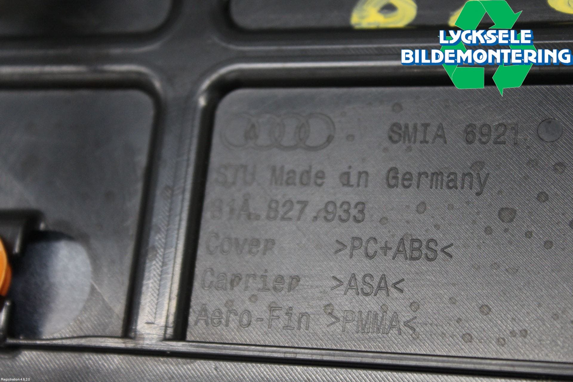 Audi Q2/SQ2 17- Spoiler Baklucka