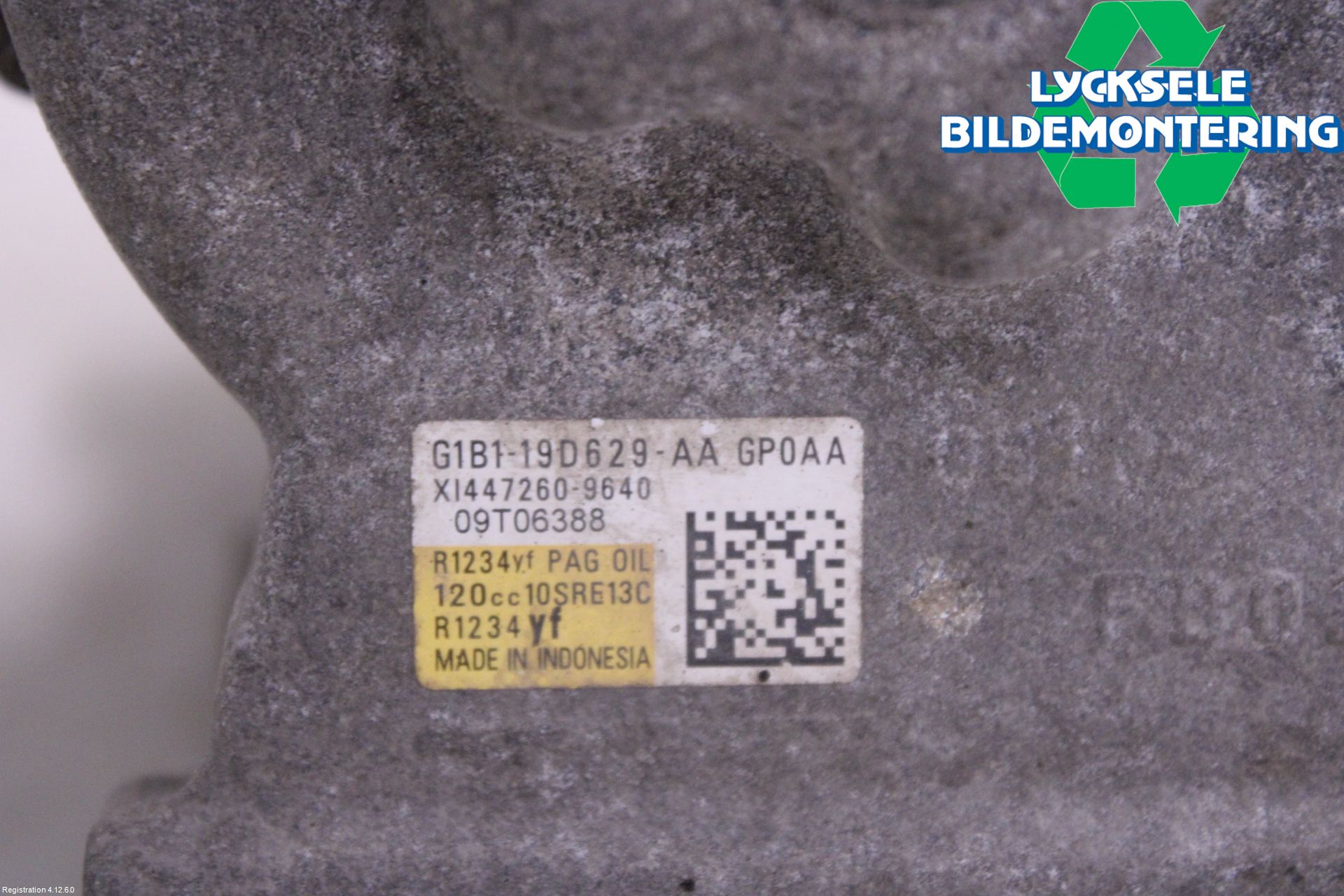 Ford KA+ 16-20 Ac Kompressor