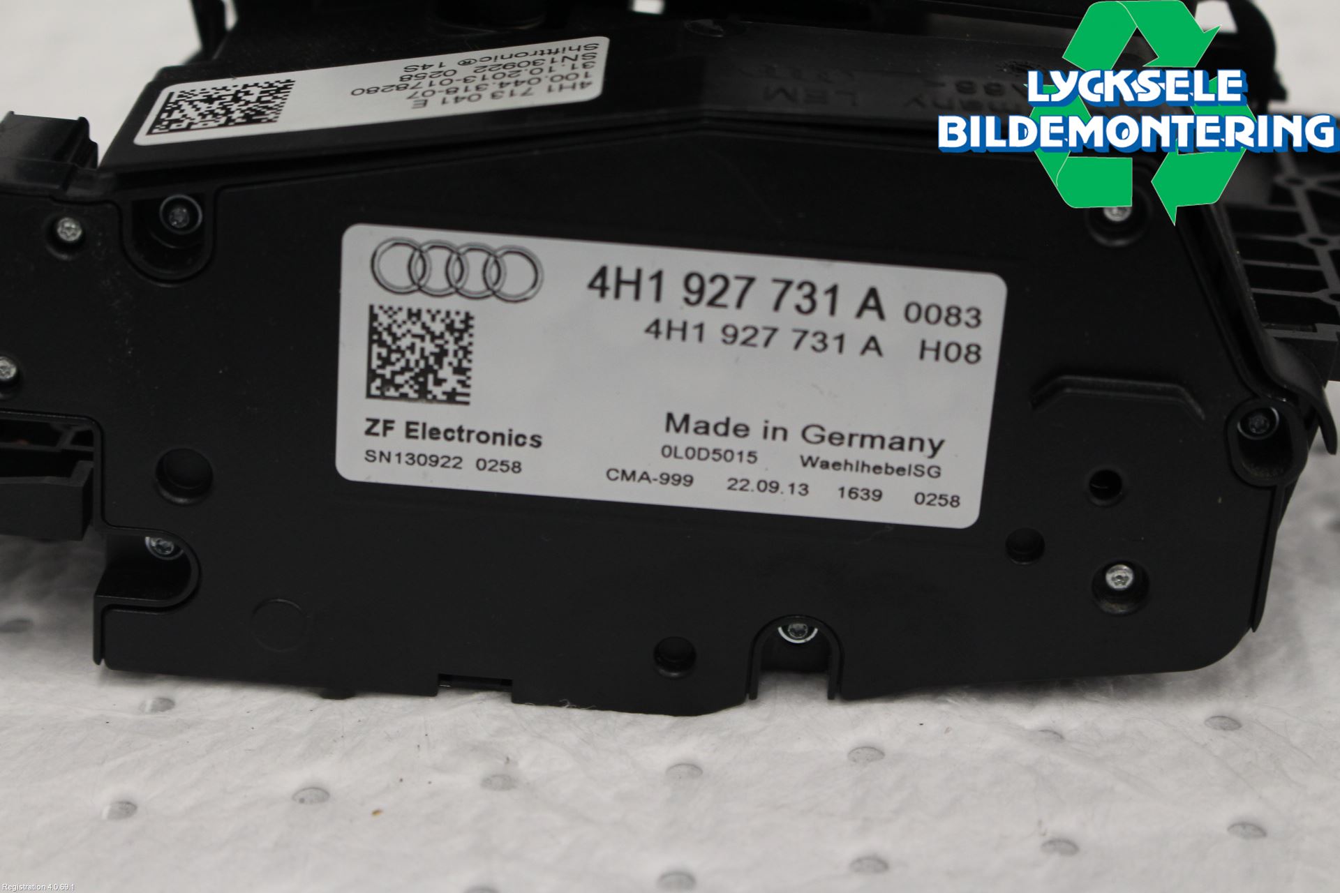 Audi A8/S8 4H 10-17 Växelspak