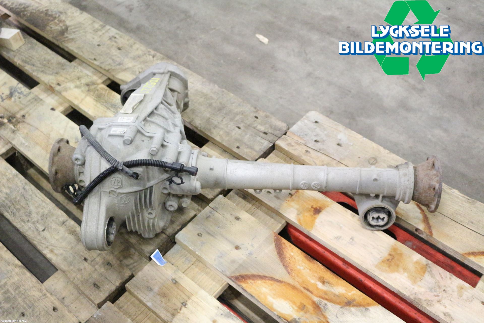 Volkswagen VW AMAROK 2H 10-22 Framvagn Diffrential