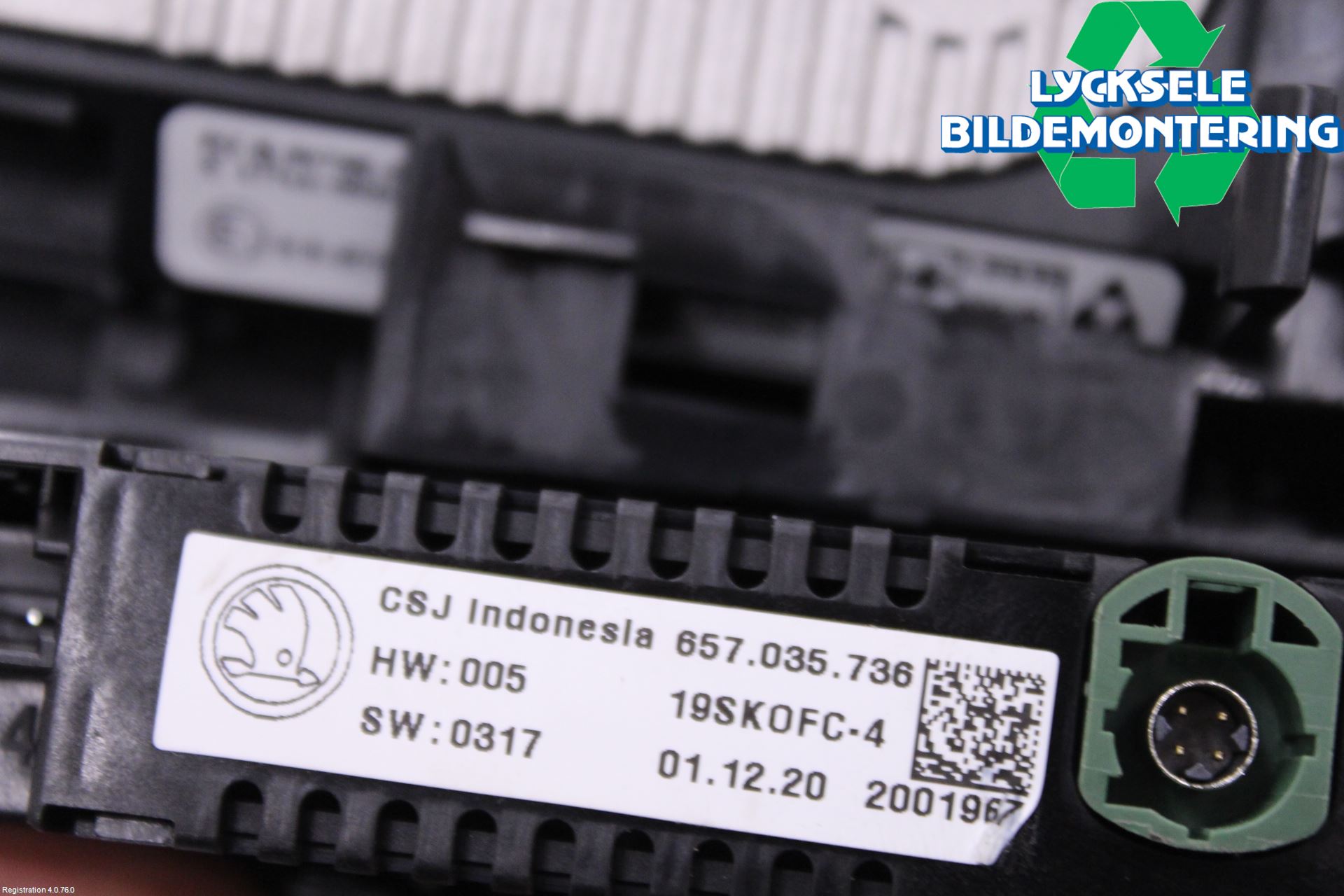 Skoda OCTAVIA (NX) 20- Antenn