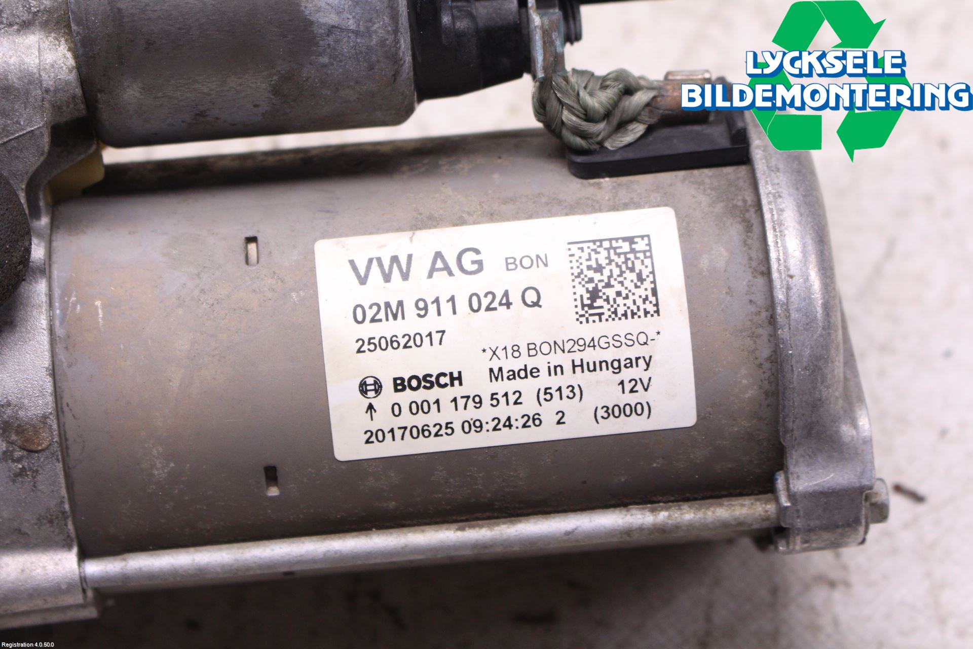 Seat IBIZA V 17-20 Startmotor