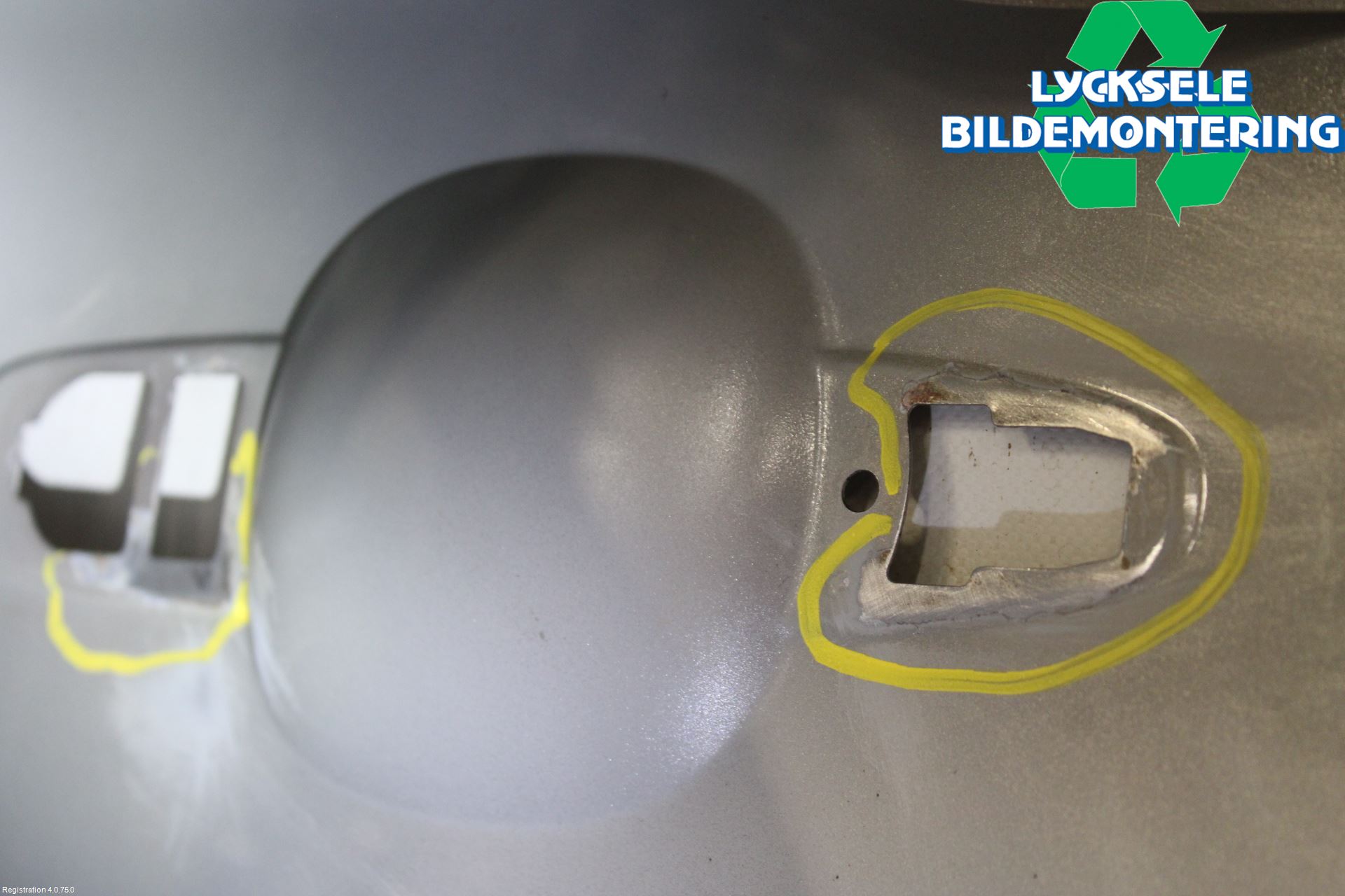 Volvo V60 11-13 Dörr Bak Vänster