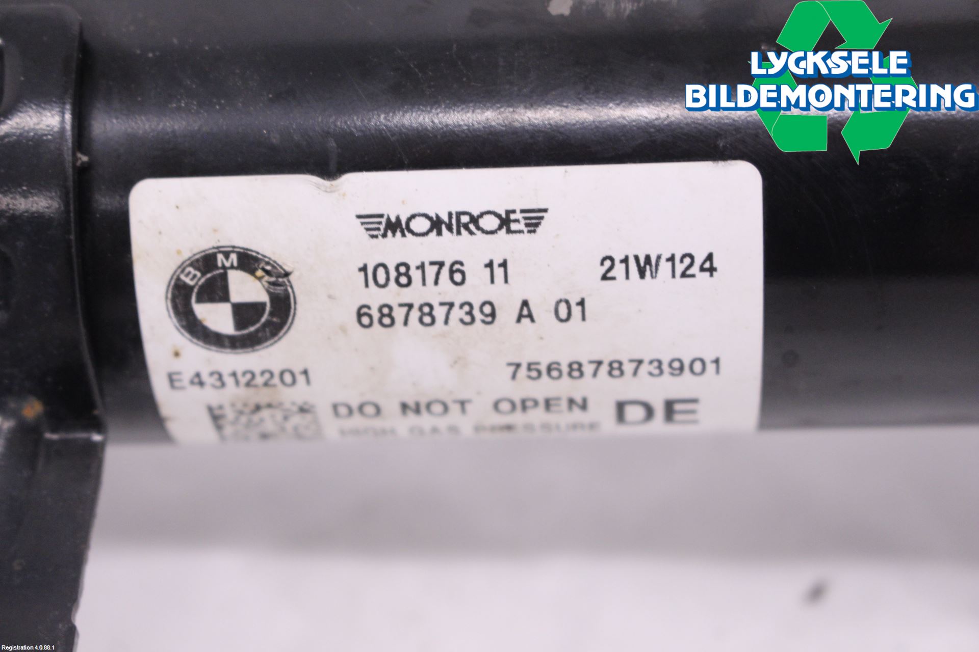 BMW 3 G20/G21/G80/G81 19- Fjäderben Bak Vä-Hö