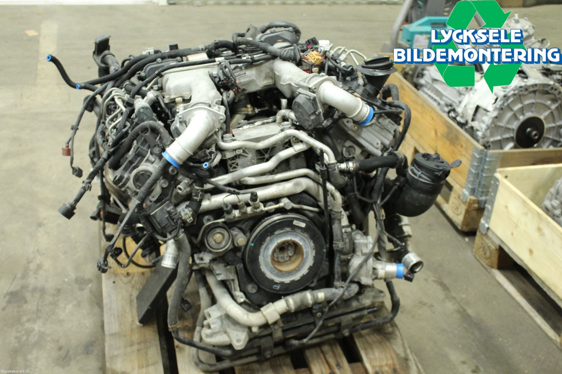 Volkswagen VW TOUAREG 7P 11-18 Motor Diesel