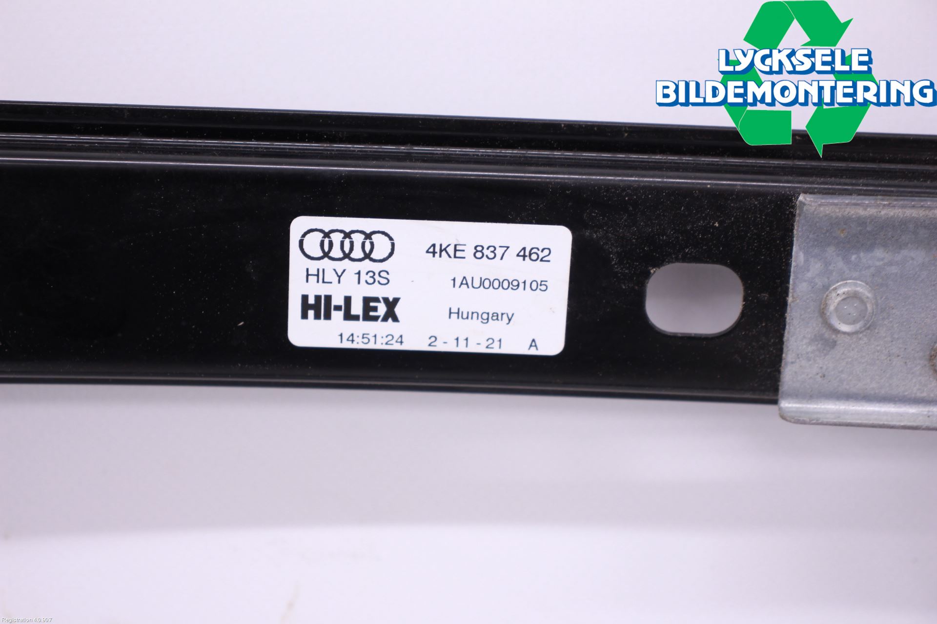 Audi E-TRON, S GE 19- Fönsterhissmekanism