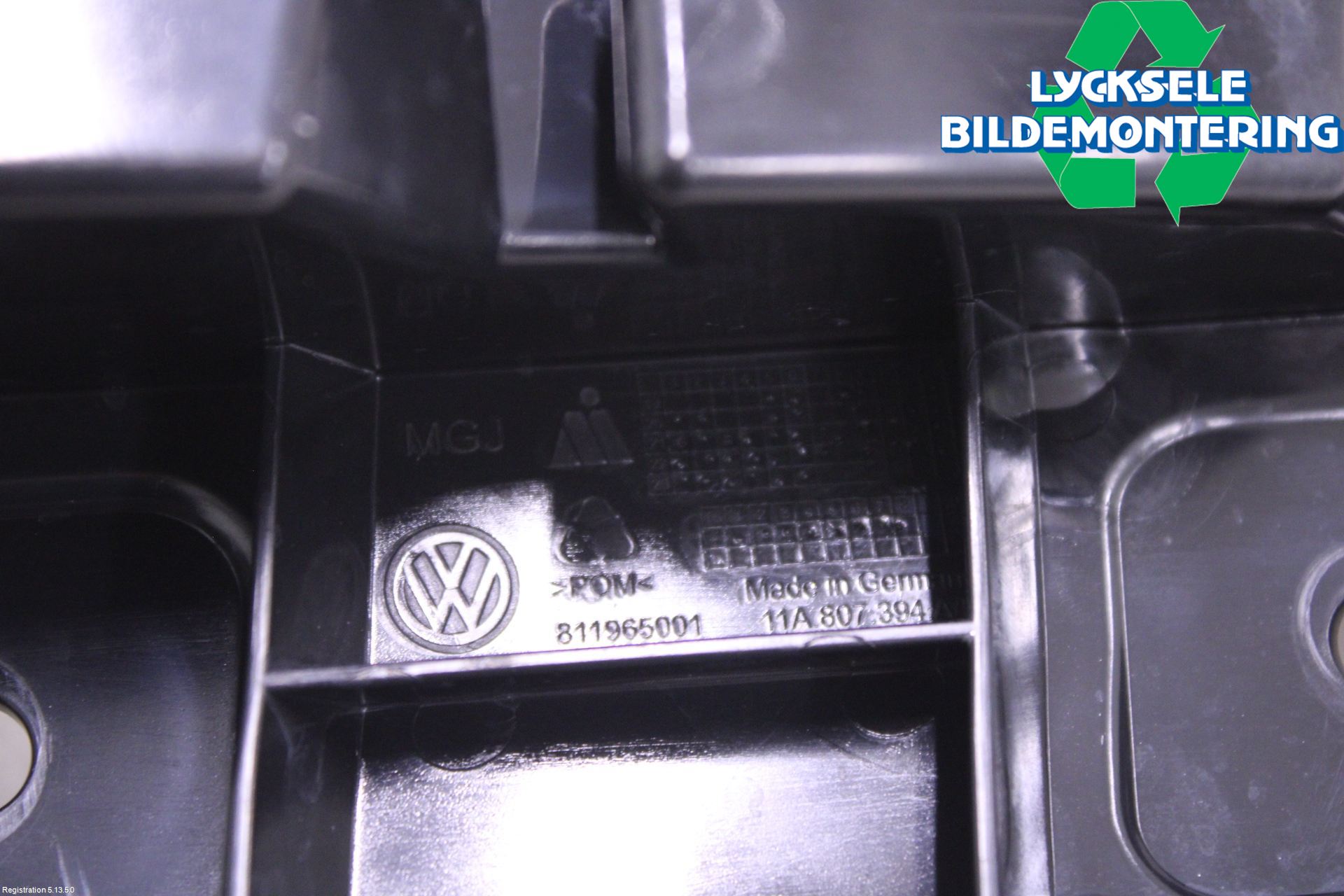 Volkswagen VW ID.4 21- Stötfångarfäste Bak Hö