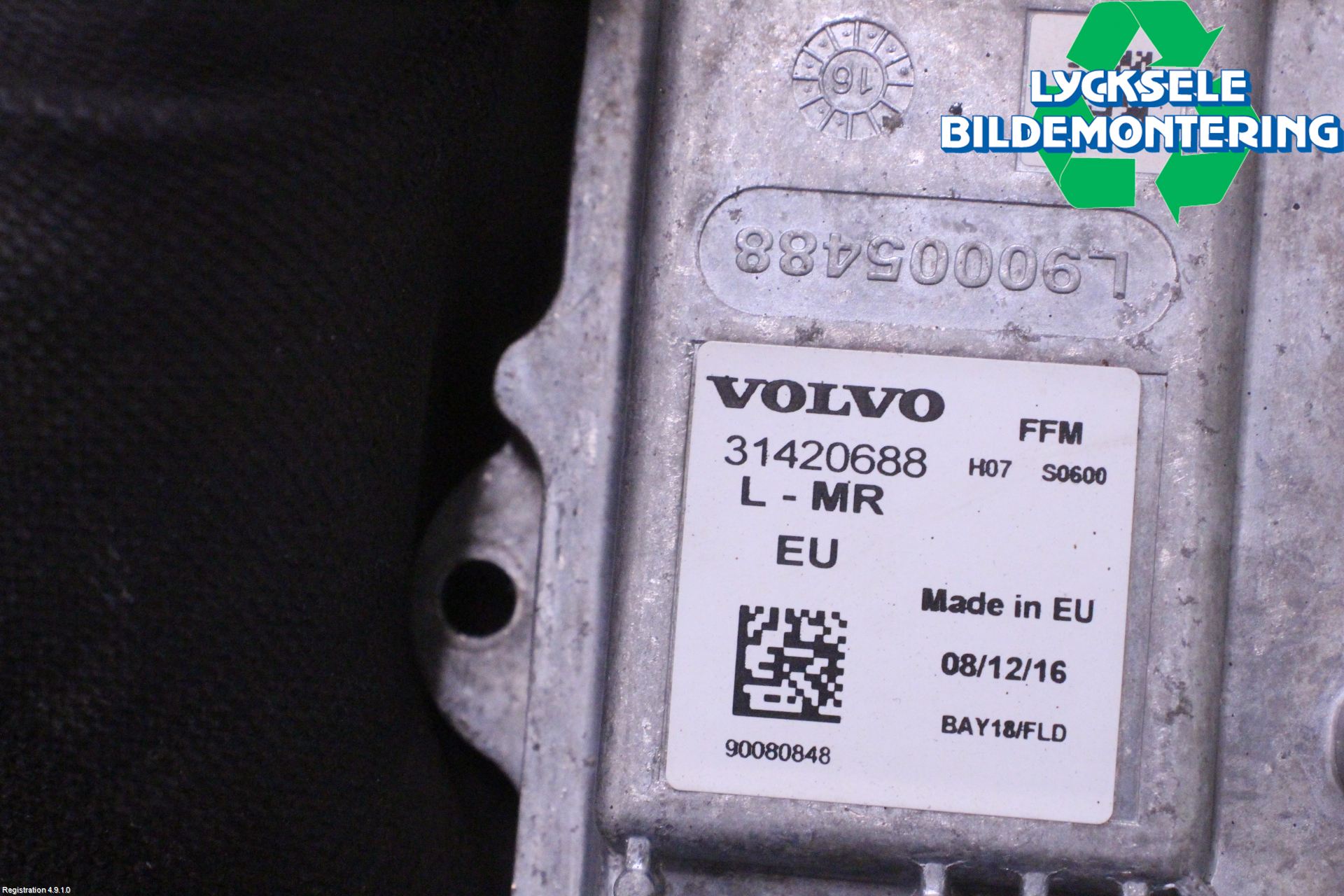 Volvo V90 17->> Styrenhet Strålkastare