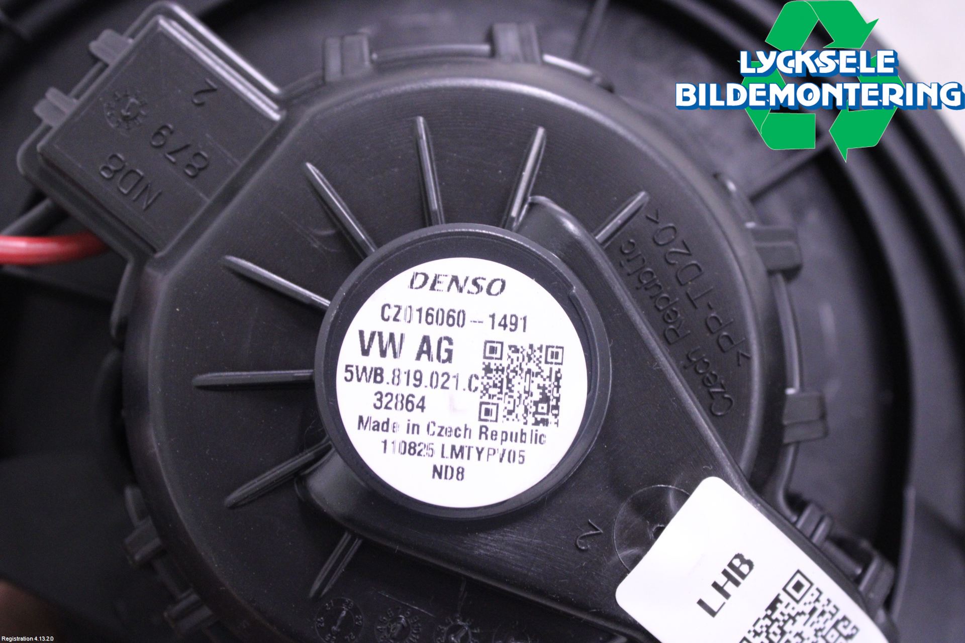 Volkswagen VW PASSAT 24- Ac Värmefläkt