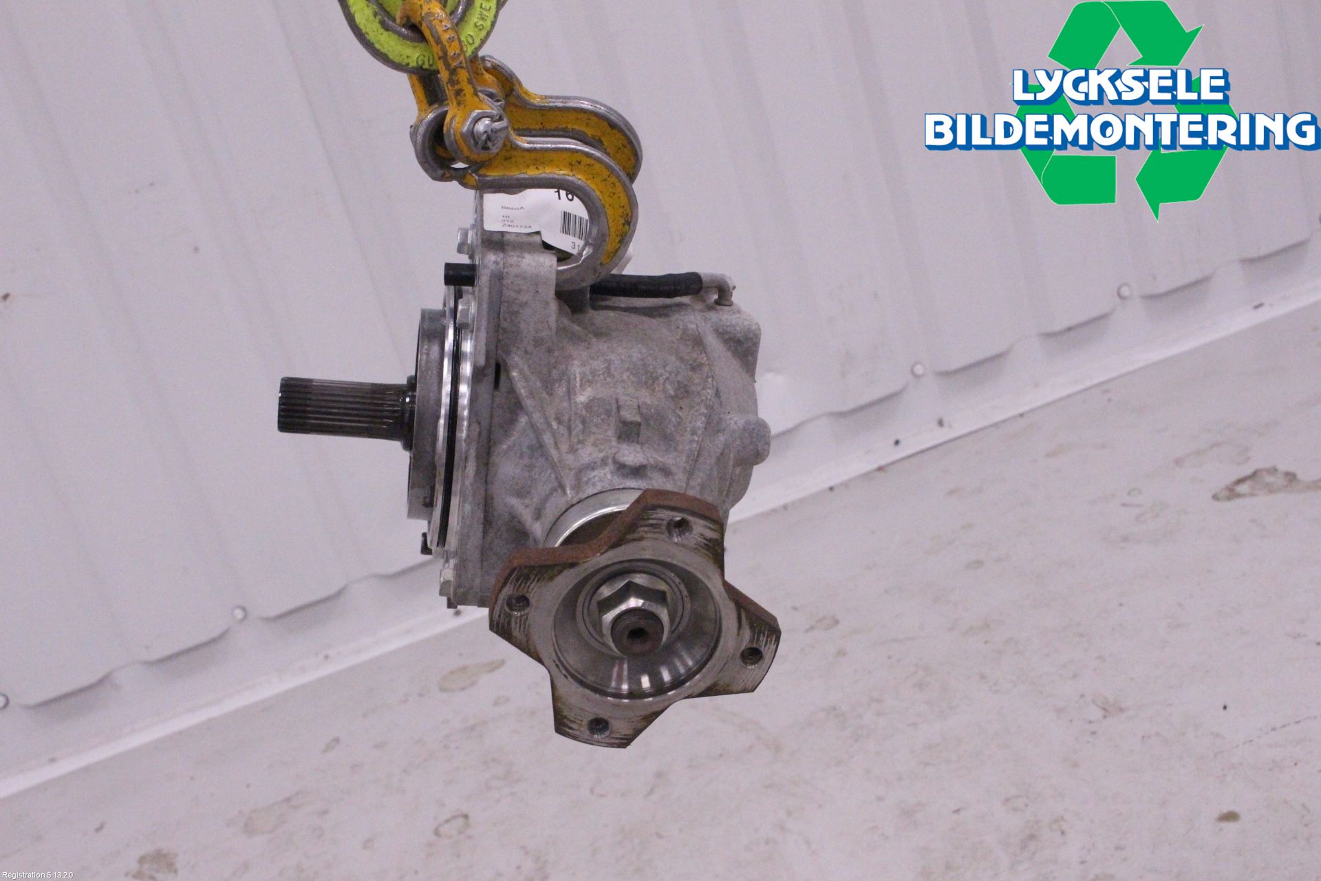 Nissan QASHQAI 14-17 Framvagn Diffrential