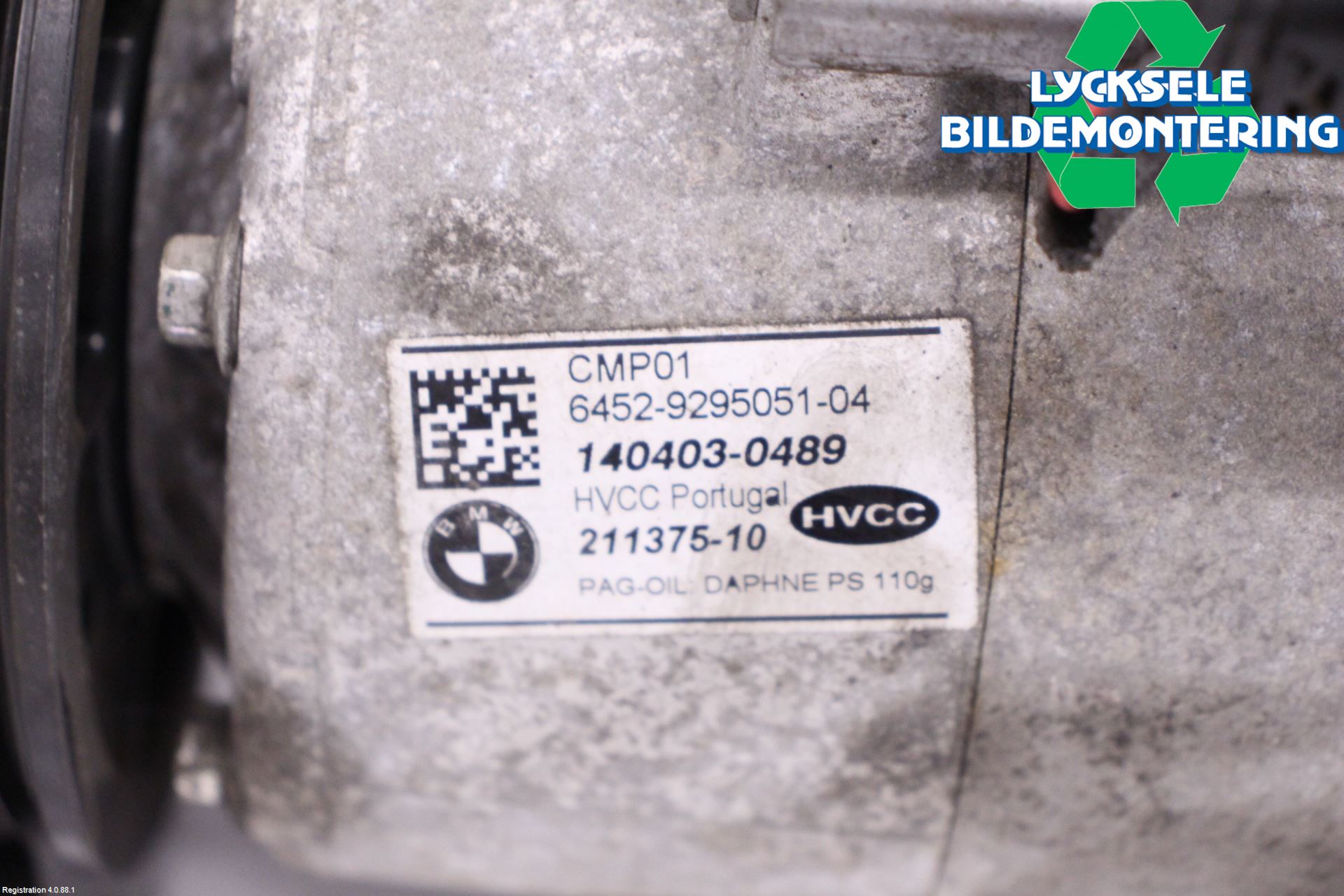 BMW X4 F26 14-18 Ac Kompressor