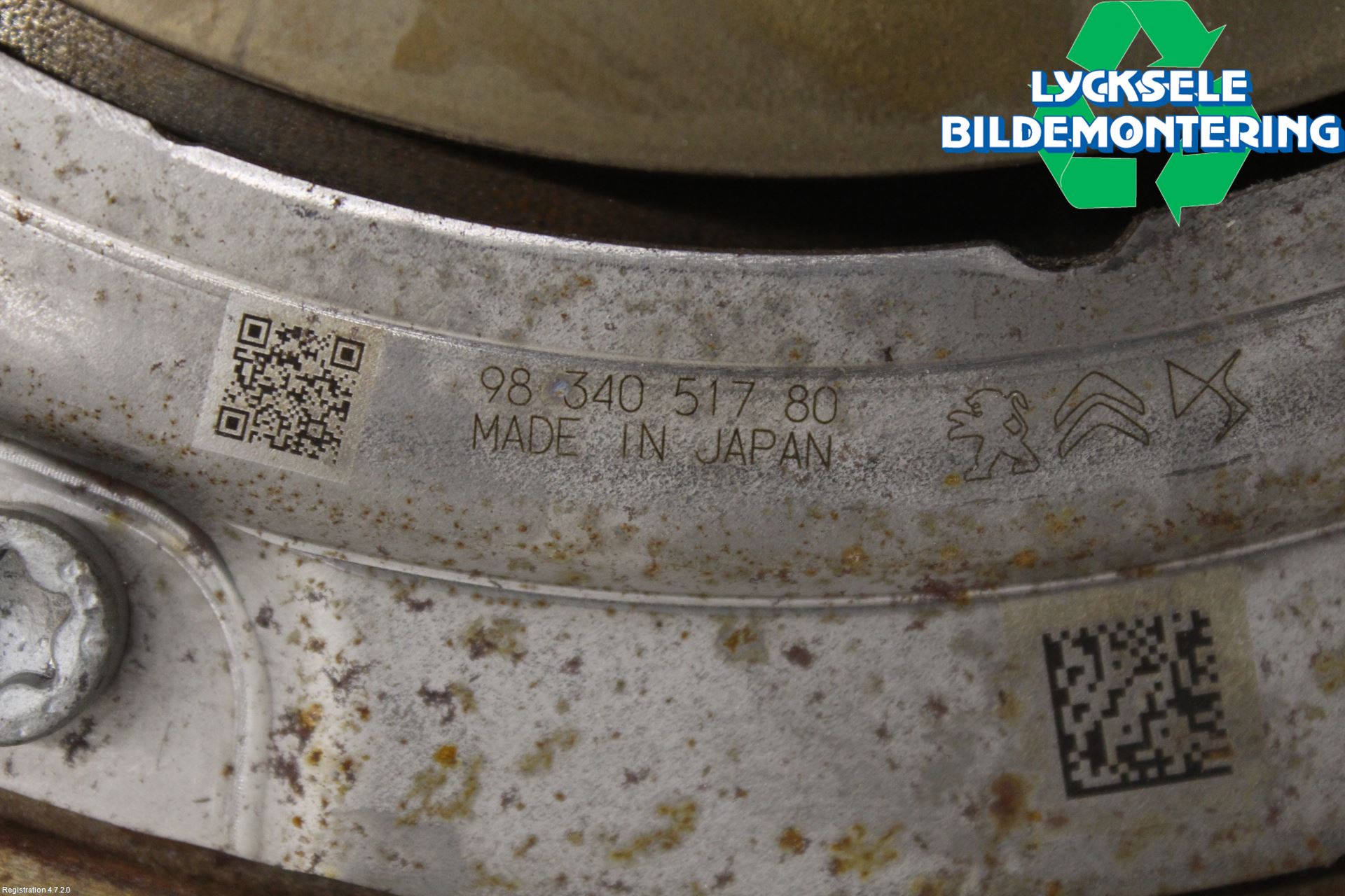 Peugeot 3008 17-24 Koppling-Lamell