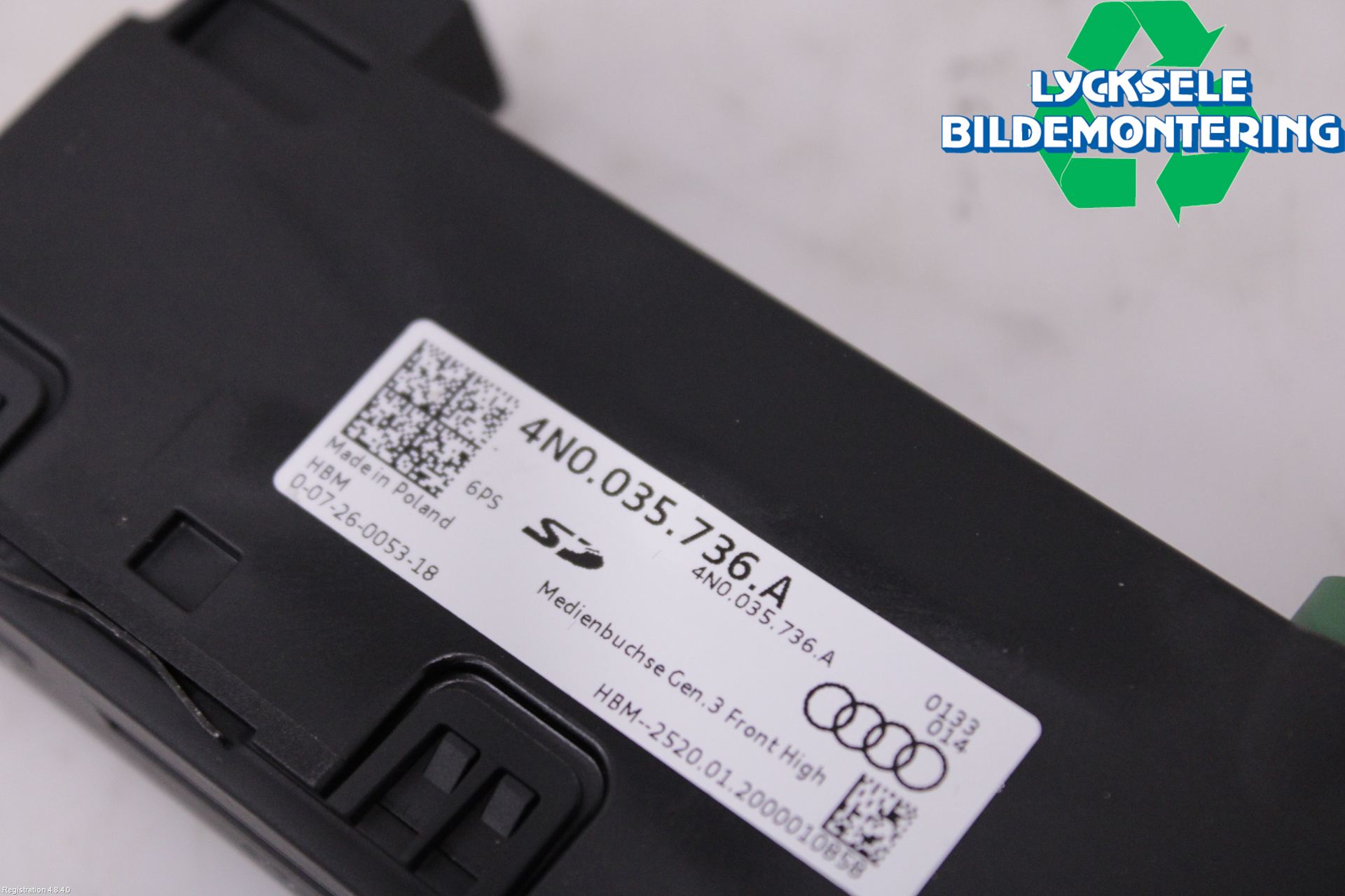 Audi Q8/SQ8 4M 19- Usb Connection