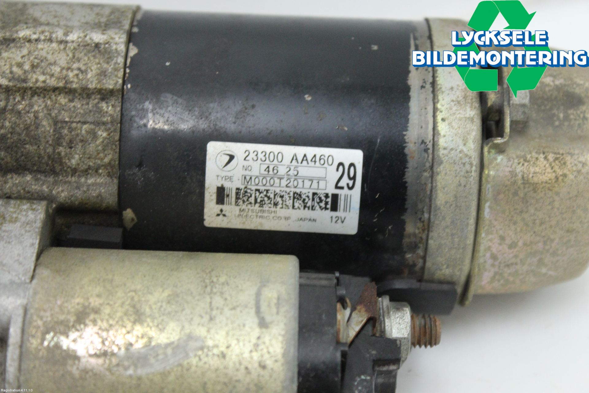 Subaru FORESTER SG 03-05 Startmotor