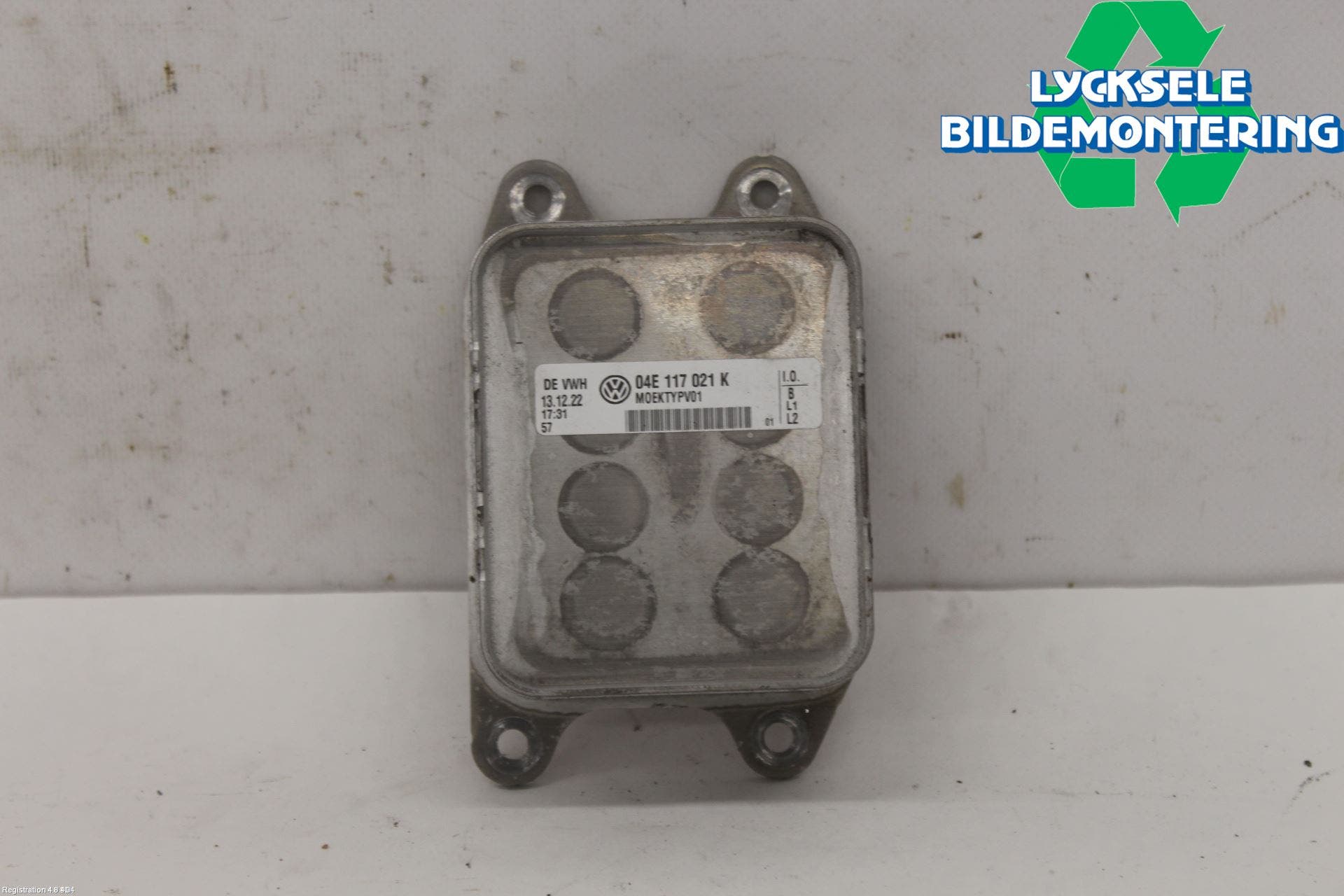 Volkswagen VW GOLF / E-GOLF VIII 20- Oljekylare Motor