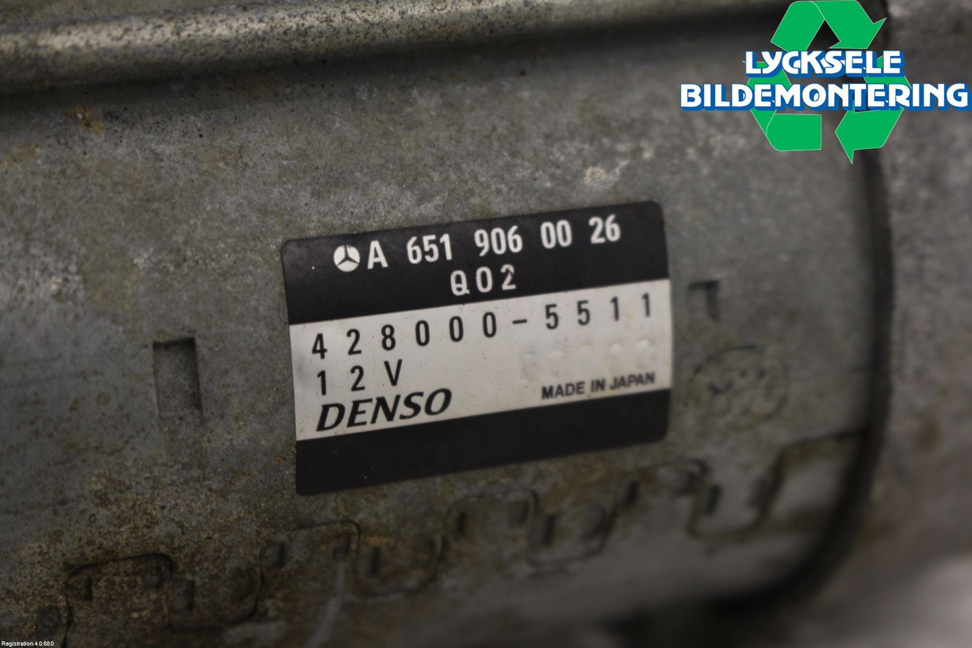 Mercedes-Benz MB VITO/VIANO (W639) 04-14 Startmotor Diesel