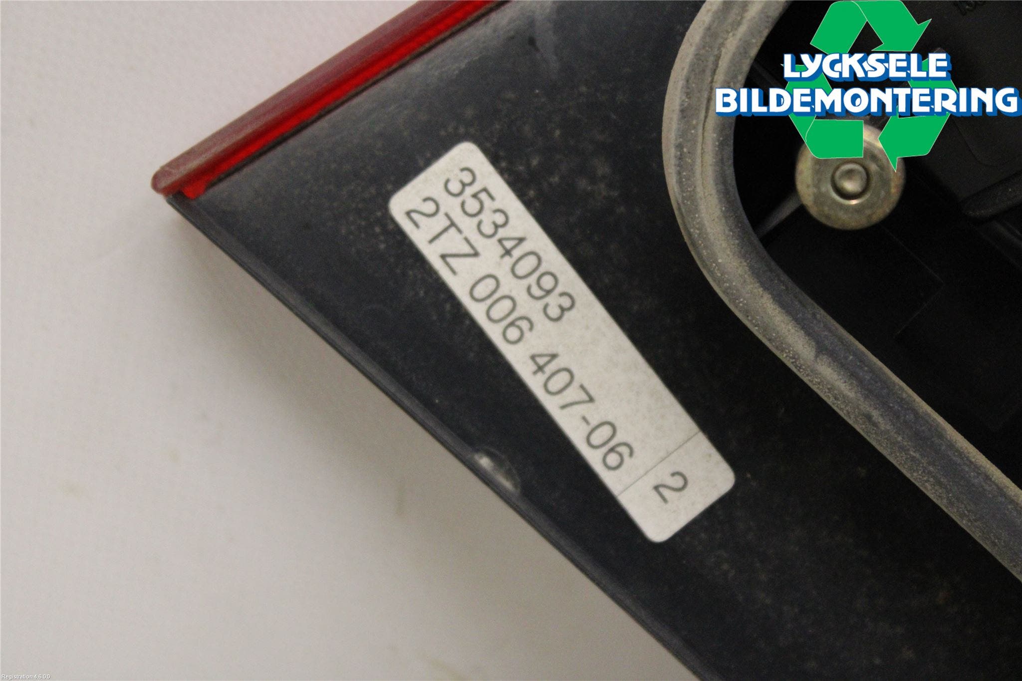 Volvo 940 91-98 Bakljus Lucka Hö