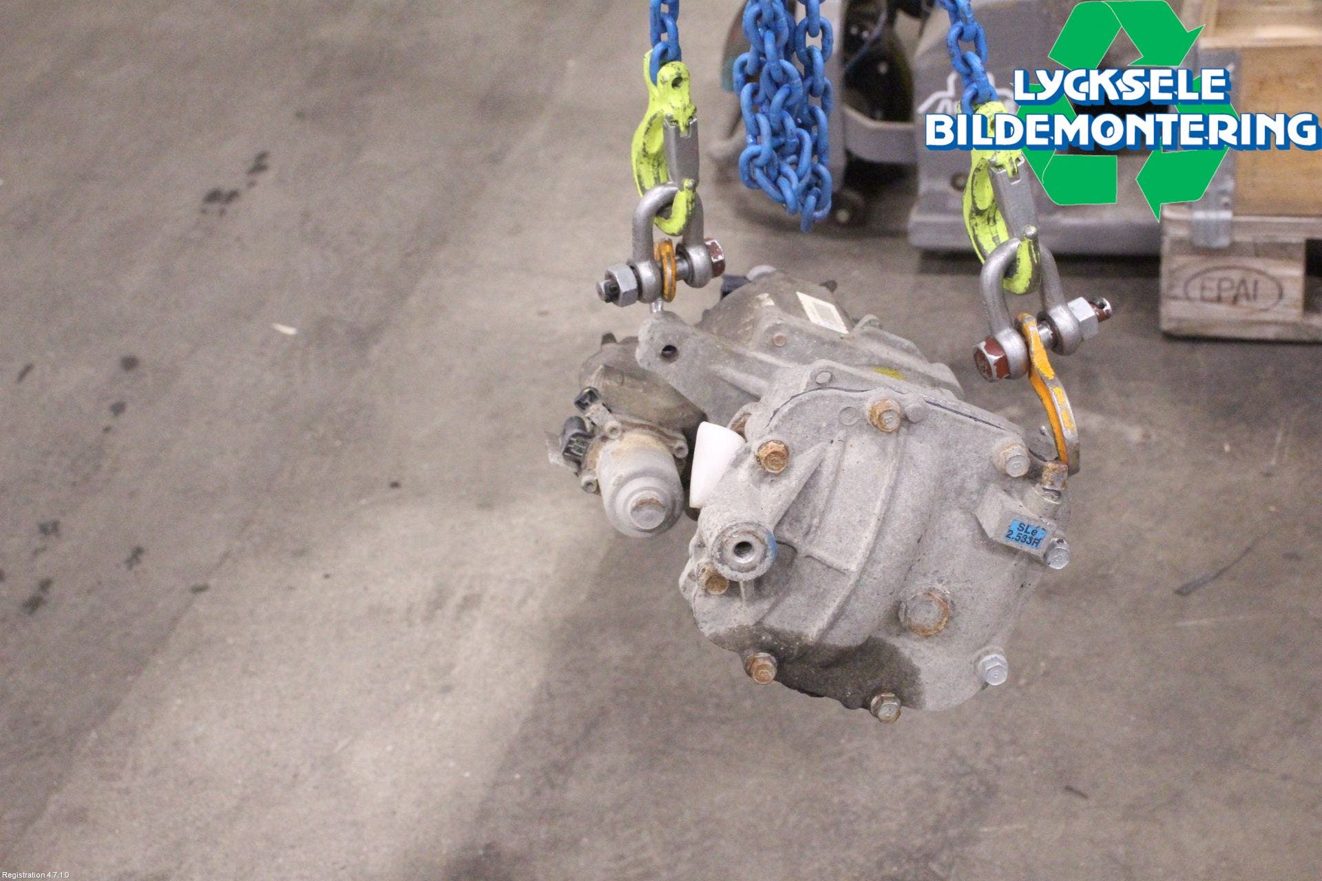 Kia SPORTAGE (SL) 11-15 Bakväxel-Diff